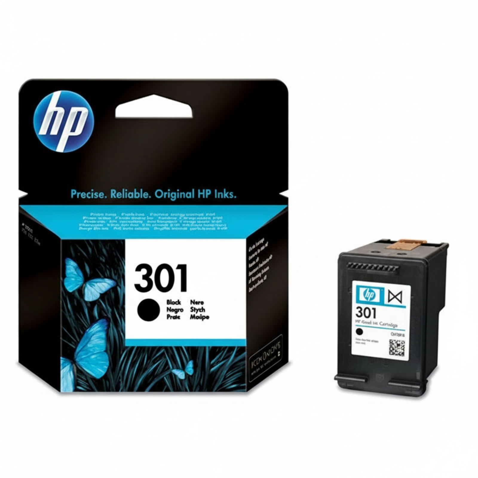 Original OEM Ink Cartridge HP 301 (CH561EE) (Black)