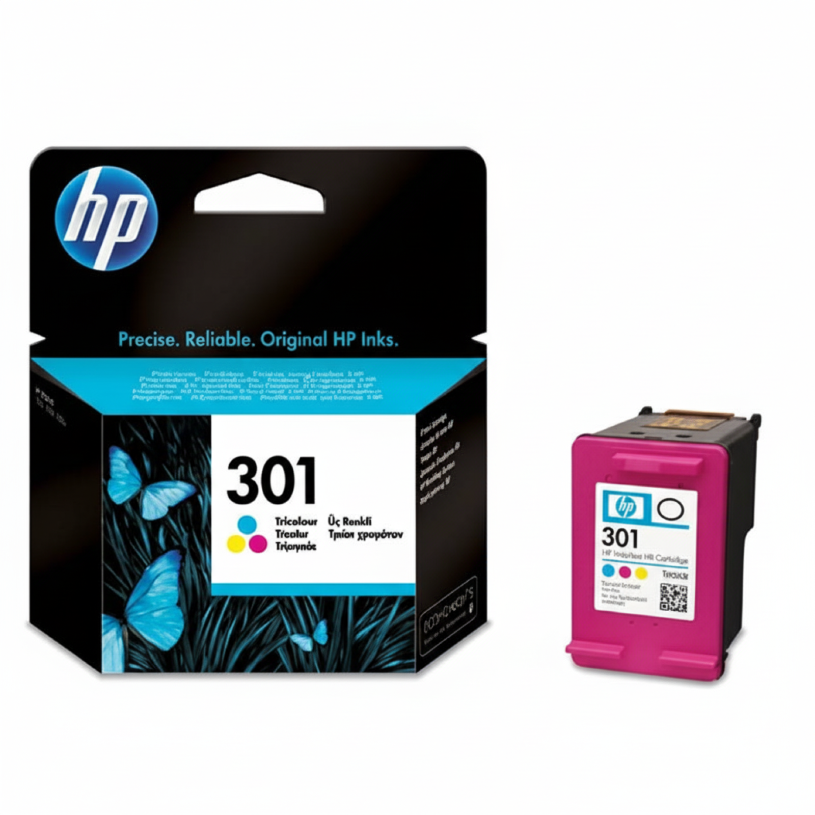 Original OEM Ink Cartridge HP 301 (CH562EE) (Color)