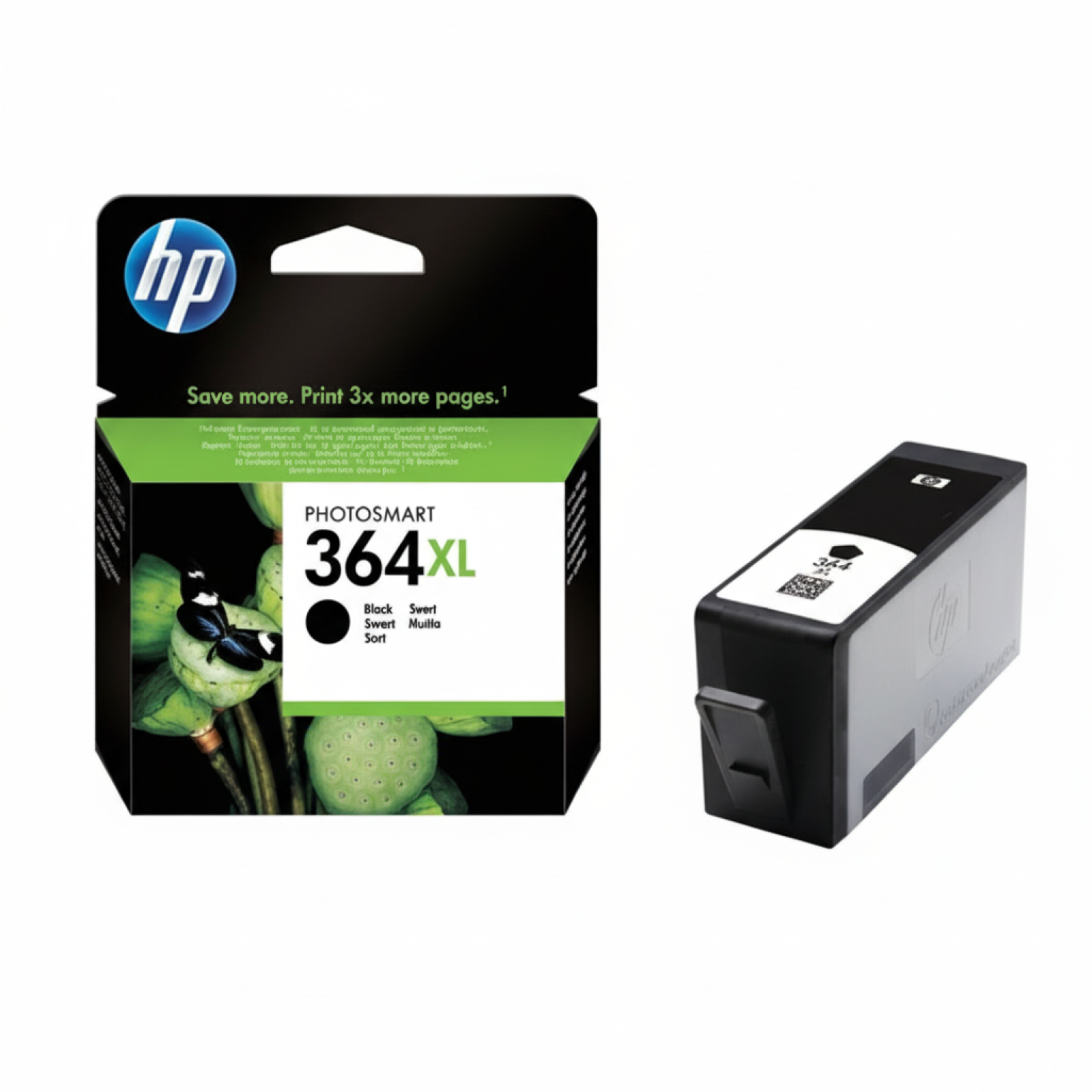 Original OEM Ink Cartridge HP 364 XL (CN684EE) (Black)