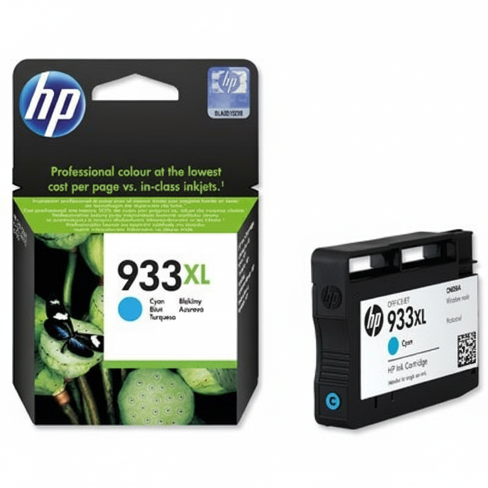 Original OEM Ink Cartridge HP 933 XL (CN054AE) (Cyan)