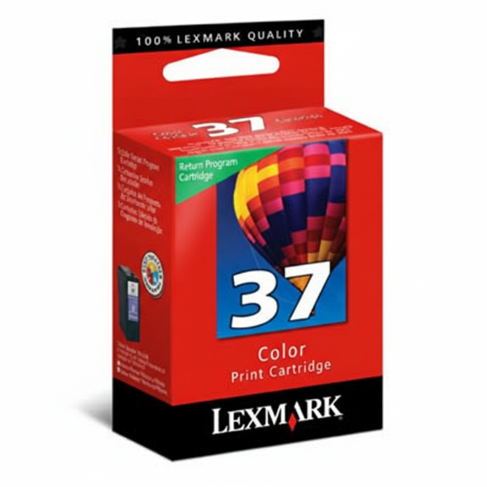 Original OEM Ink Cartridge Lexmark 37 (18C2140E) (Color)