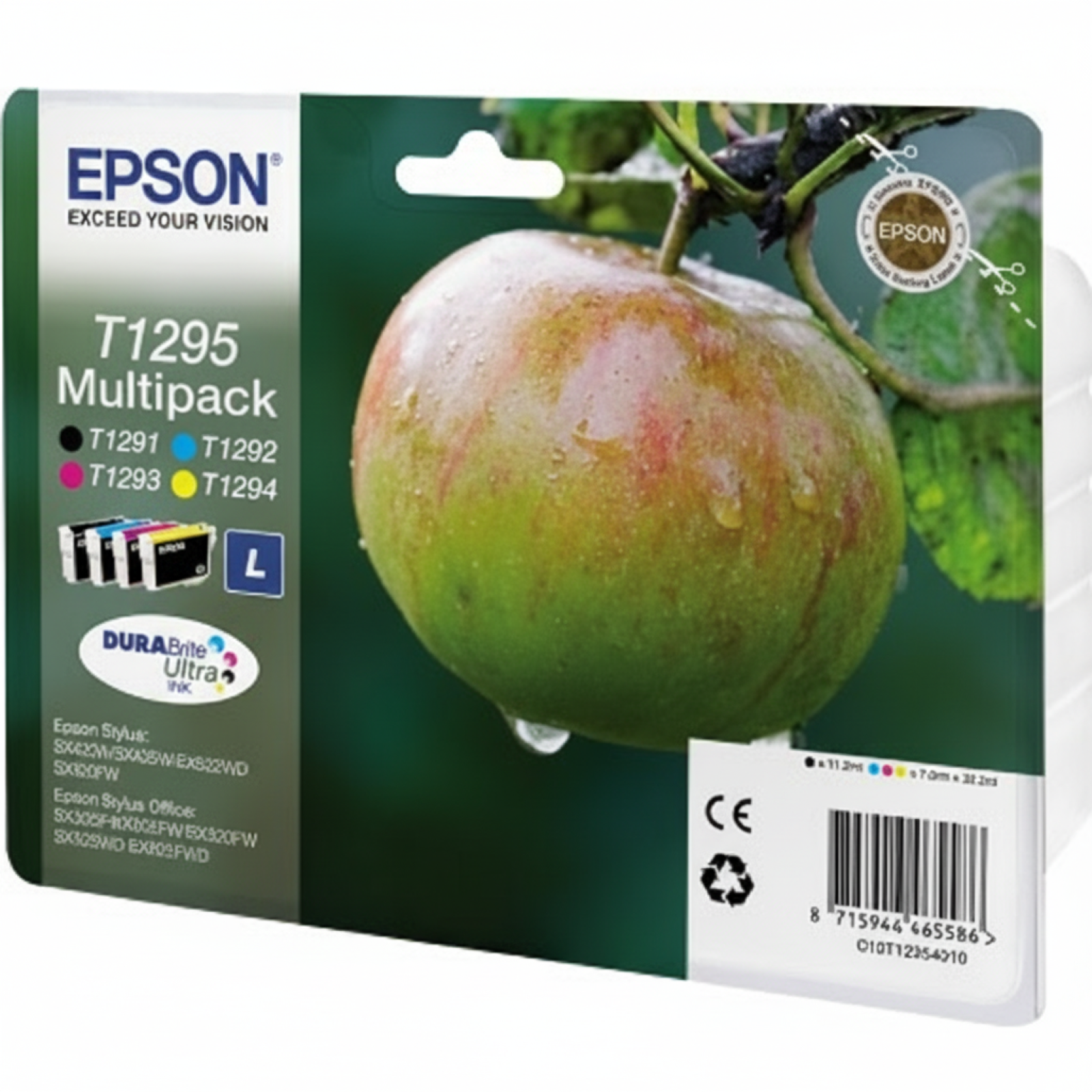Original OEM Ink Cartridges Epson T1295 (C13T12954010) (multi pack)