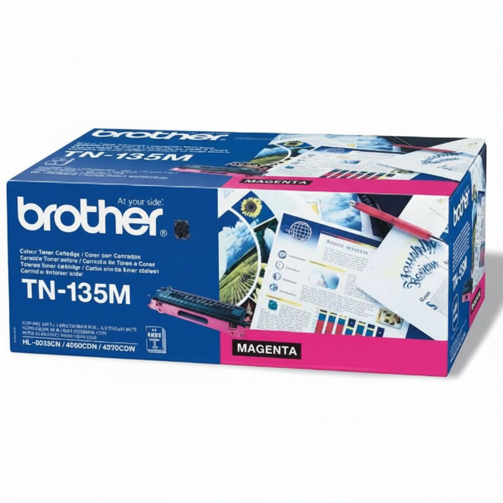 Original OEM Toner Brother TN-135M (TN135M) (Magenta)
