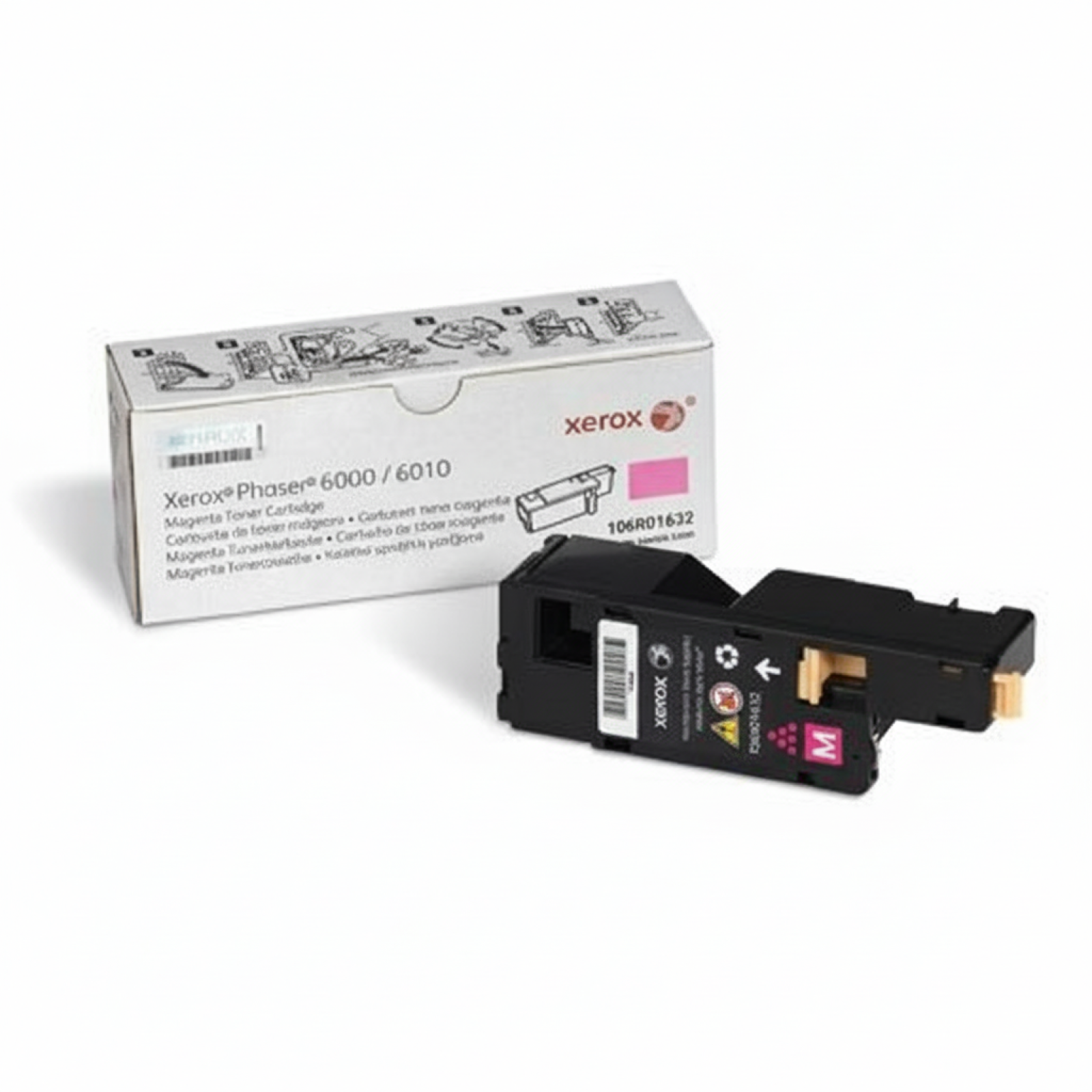 Original OEM Toner Xerox 6000 6015M (106R01632) (Magenta)