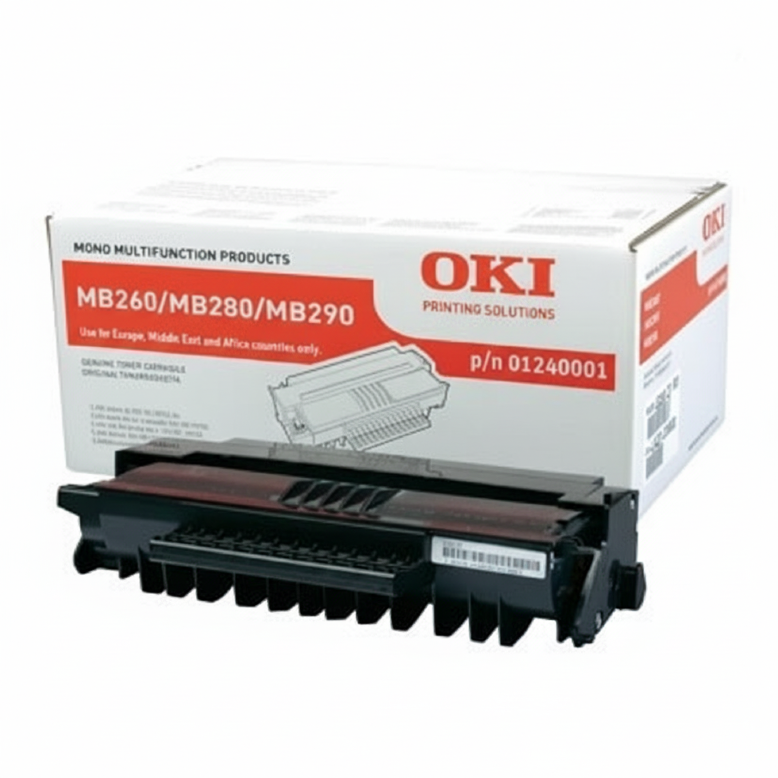 Original OEM Toner Oki MB 260 (1240001) (Black)