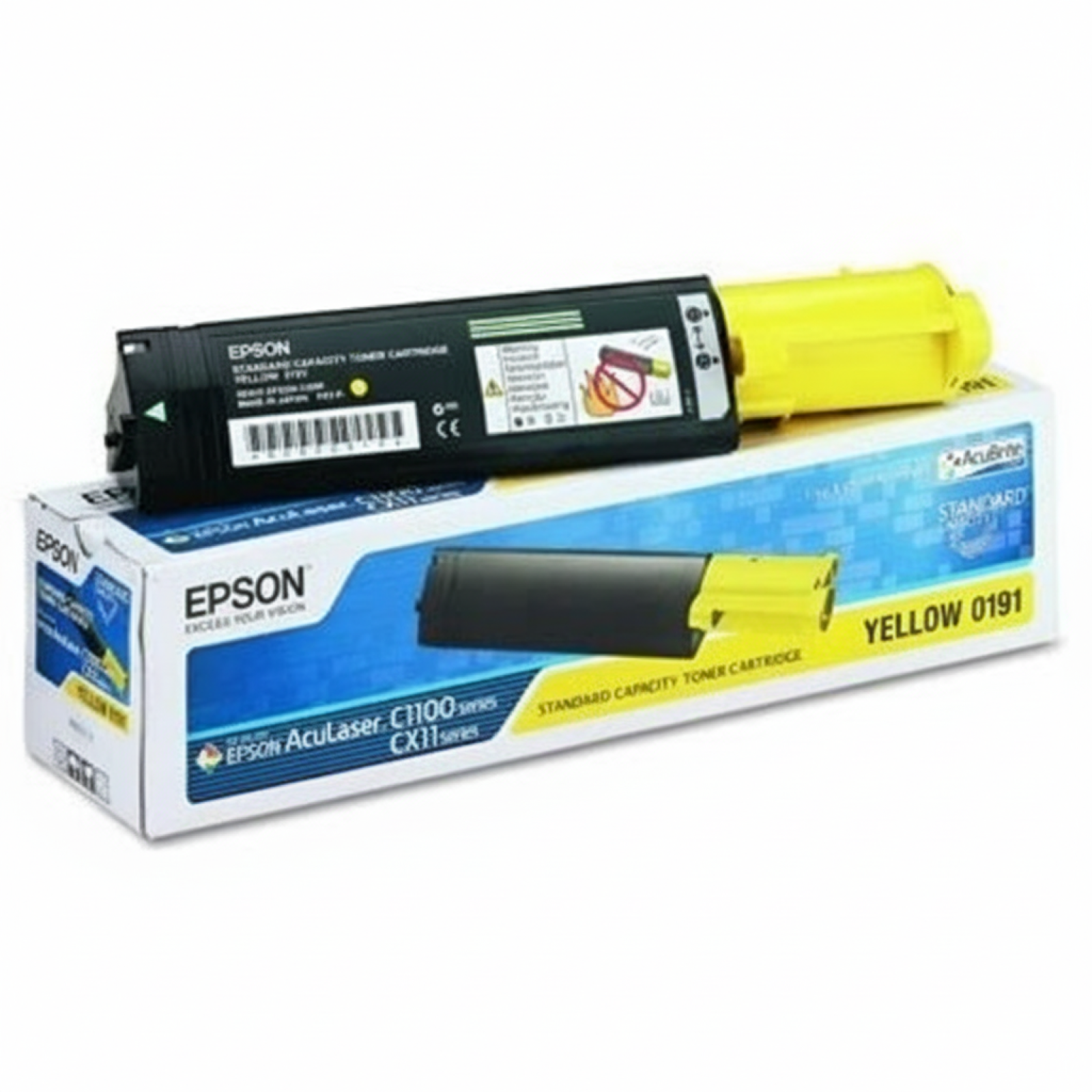 Original OEM Toner Epson C1100 (S050187) (Yellow)