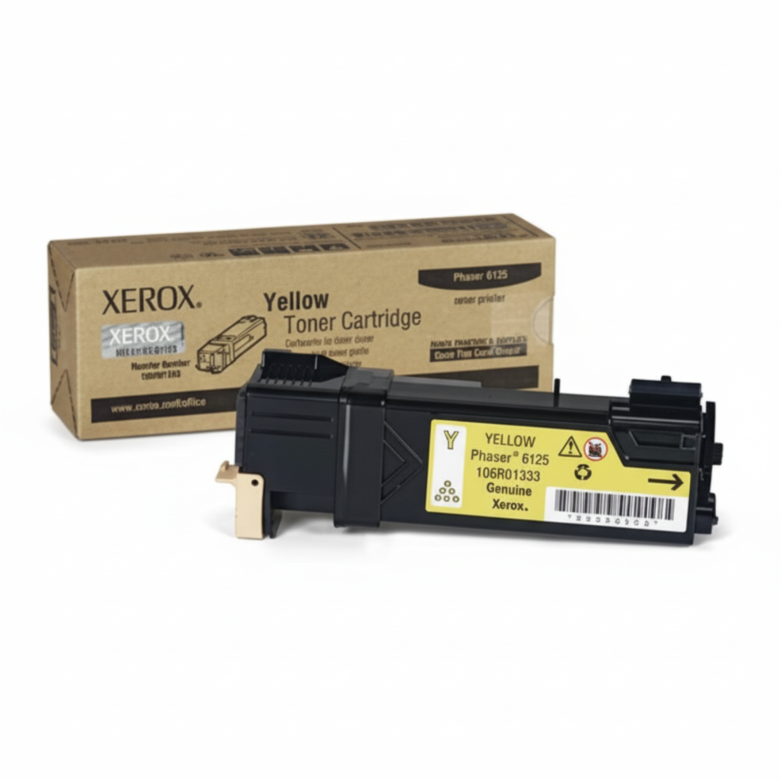Original OEM Toner Xerox 6125Y (106R01337) (Yellow)