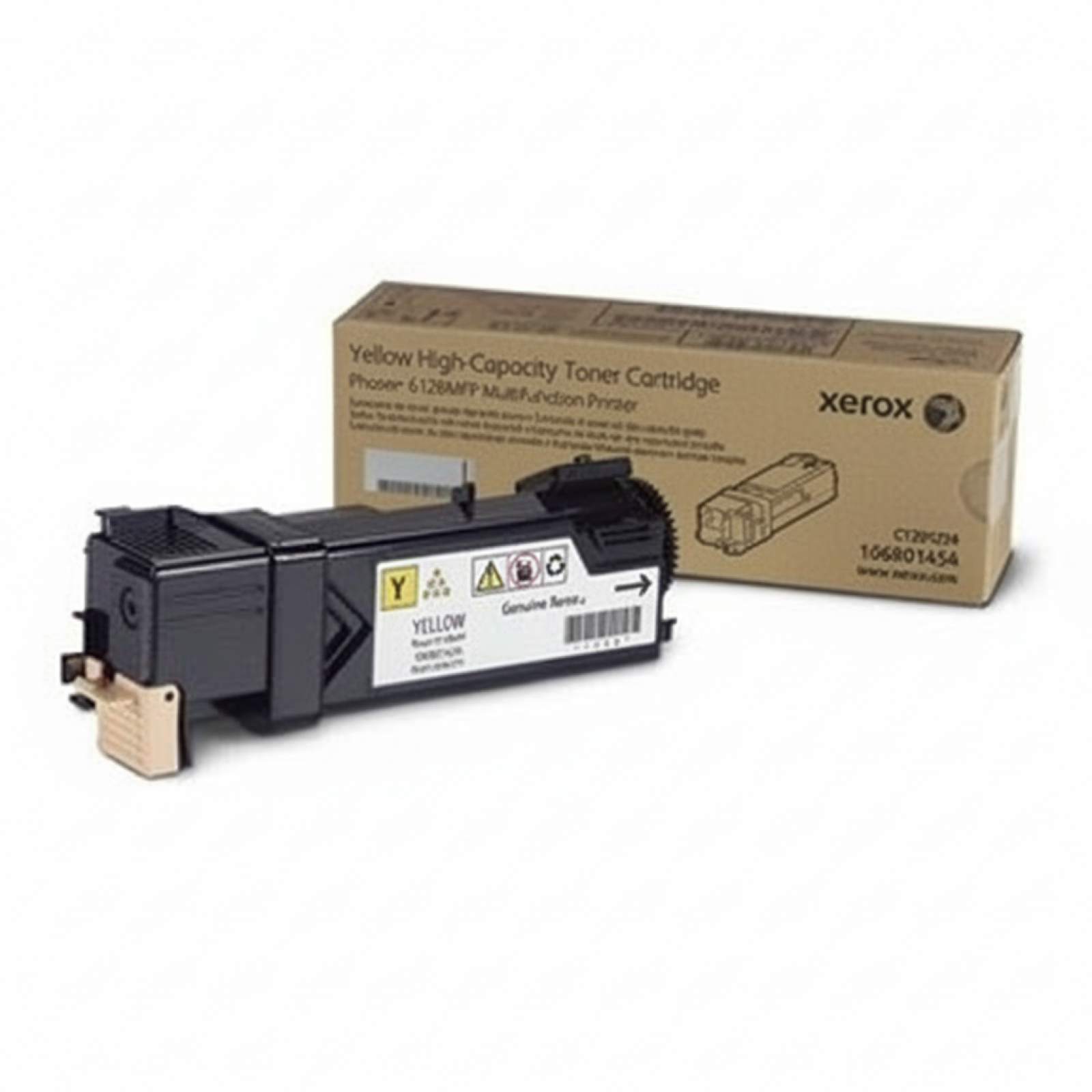 Original OEM Toner Xerox 6128Y (106R01458) (Yellow)