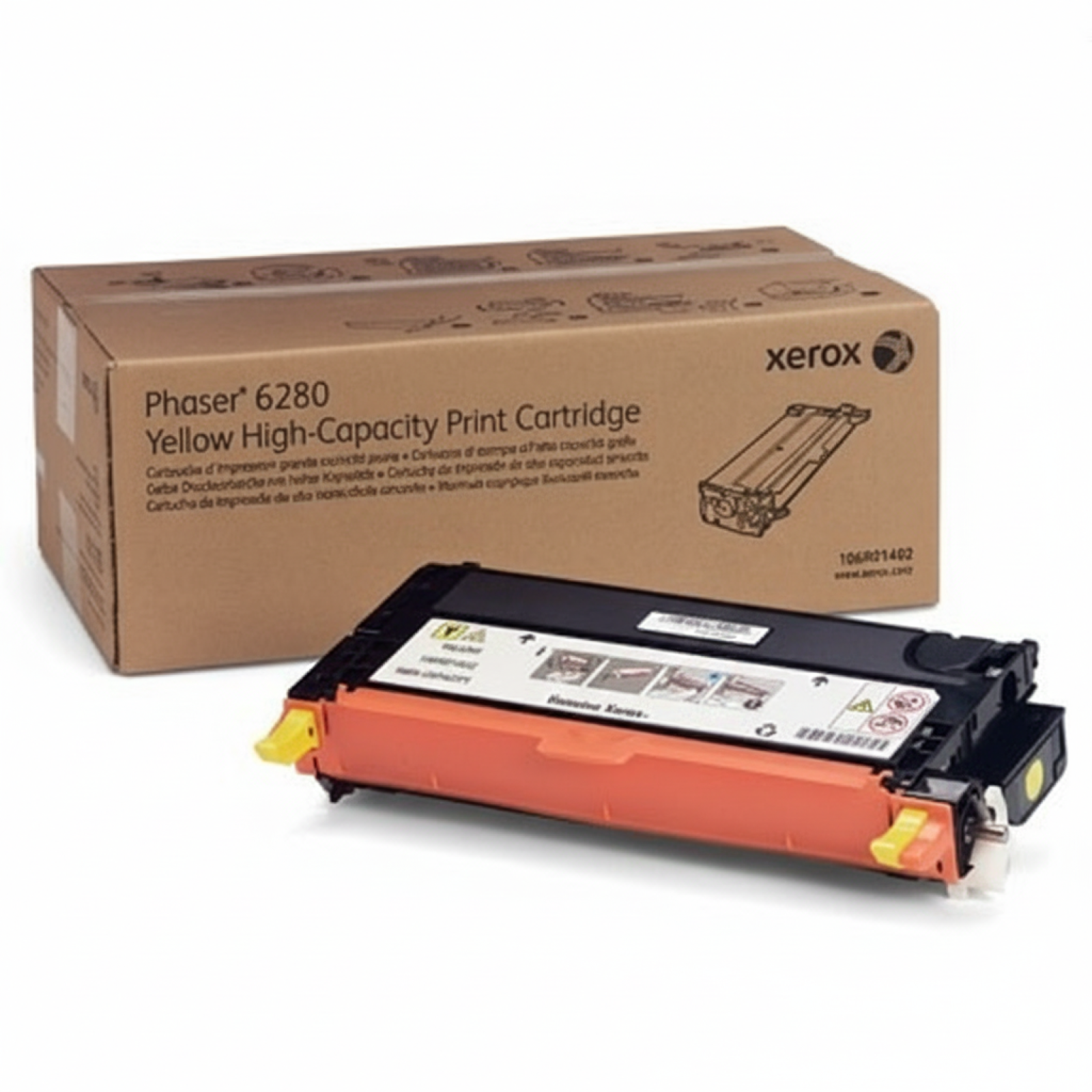 Original OEM Toner Xerox 6280Y (106R01402) (Yellow)
