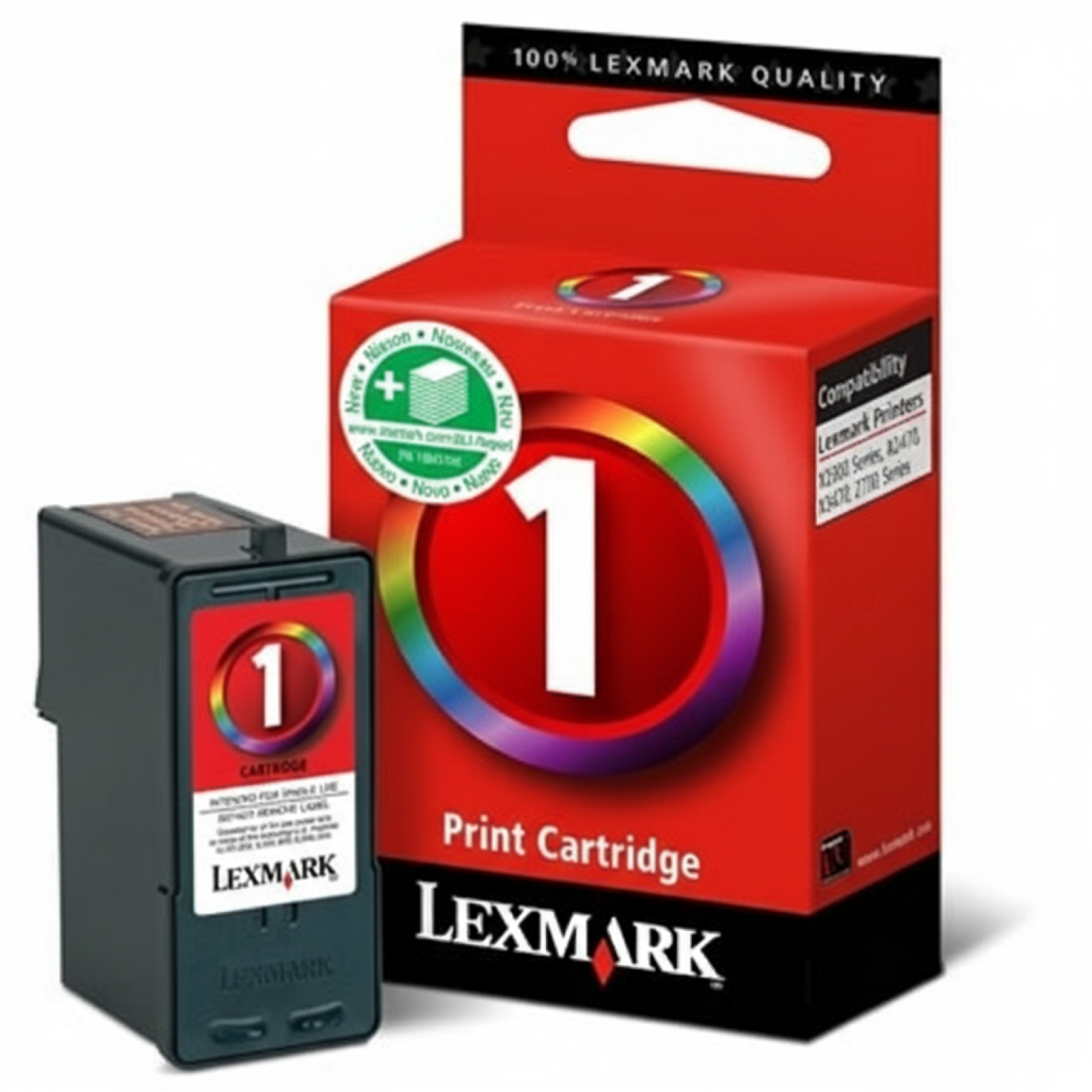 Original OEM Ink Cartridge Lexmark 1 (18CX781E) (Color)