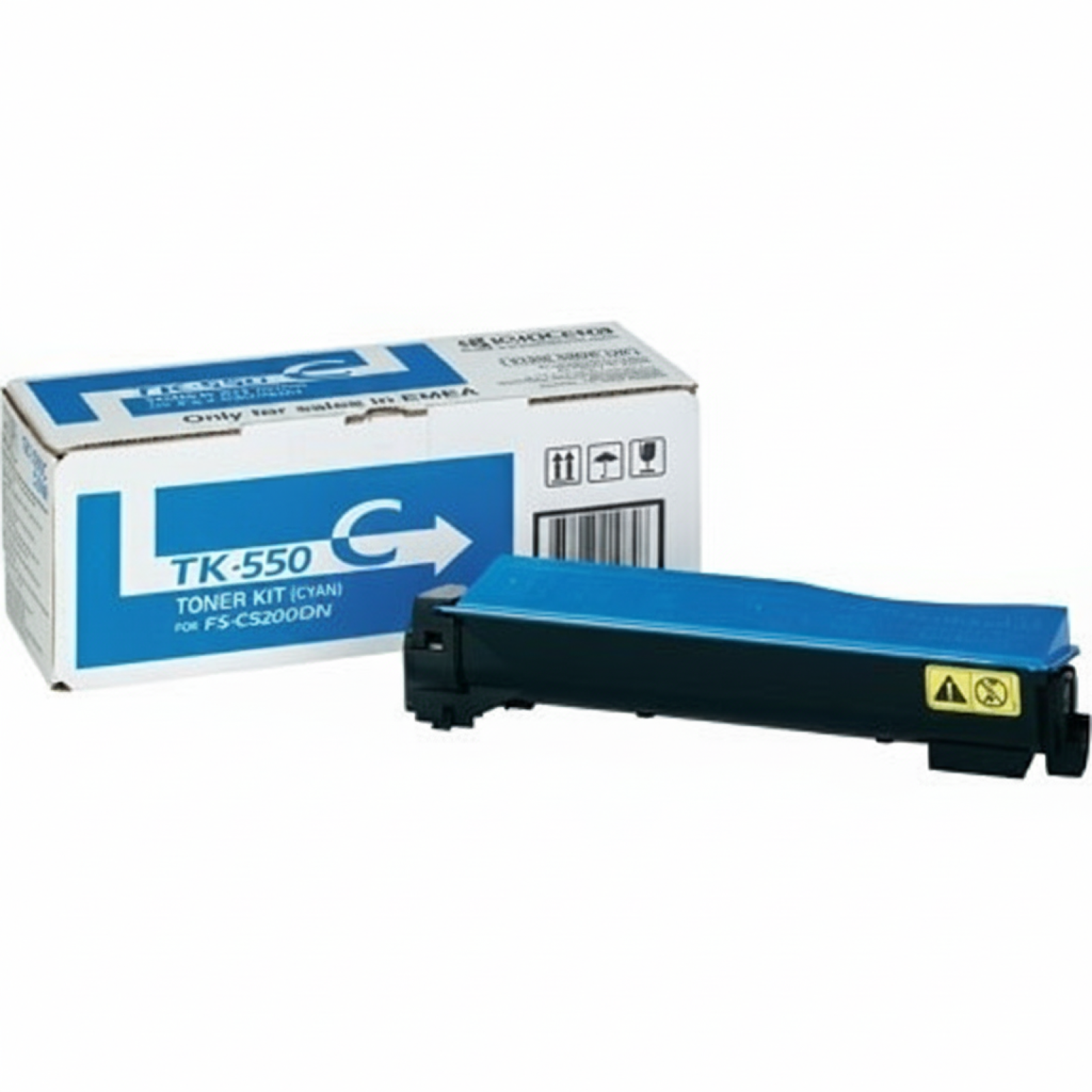 Original OEM Toner Kyocera TK-550 (TK-550C) (Cyan)