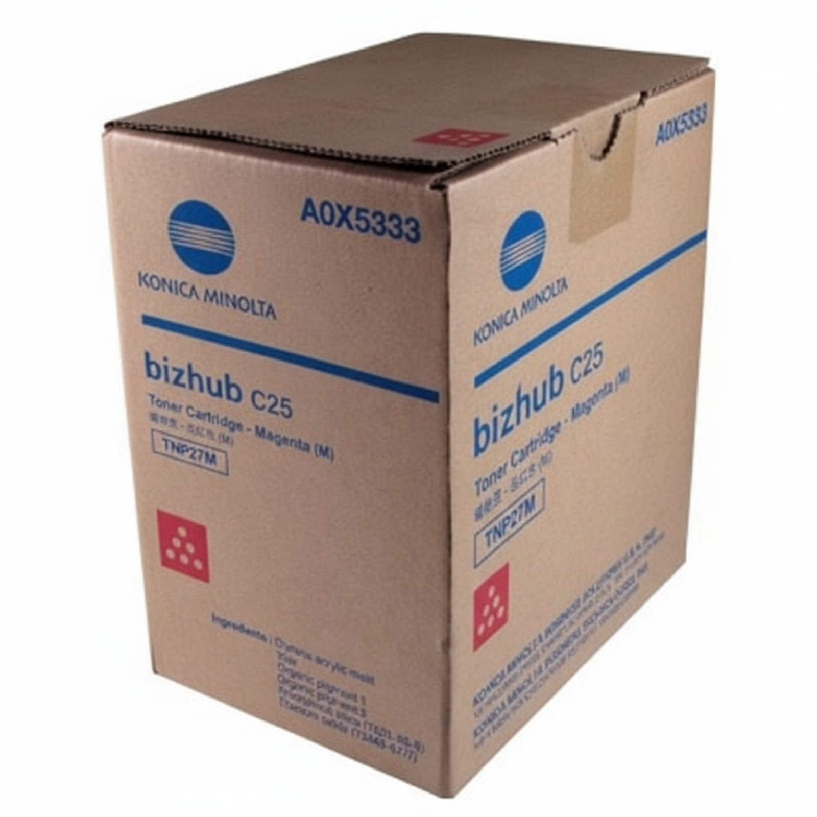 Original OEM Toner KM TNP-27M (A0X5353) (Magenta)