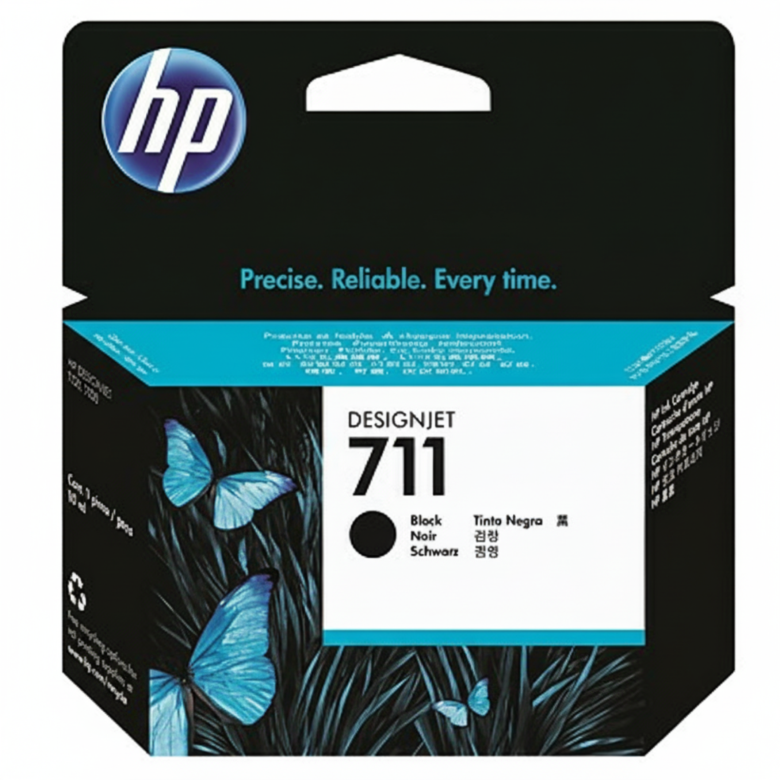 Original OEM Ink Cartridge HP 711 XL (CZ133A) (Black)