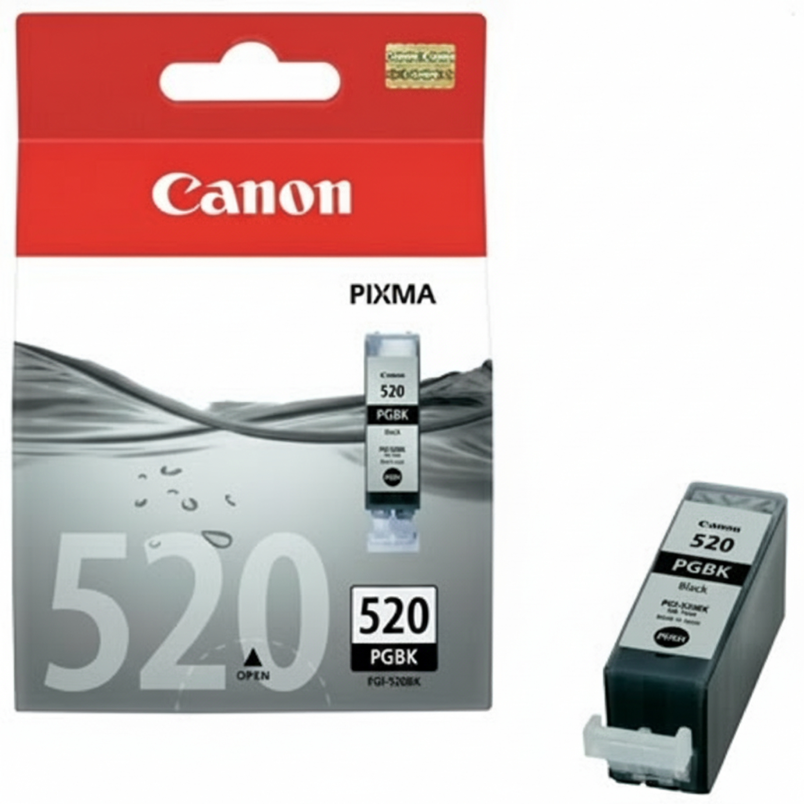 Original OEM Ink Cartridge Canon PGI-520 BK (2932B001) (Black)
