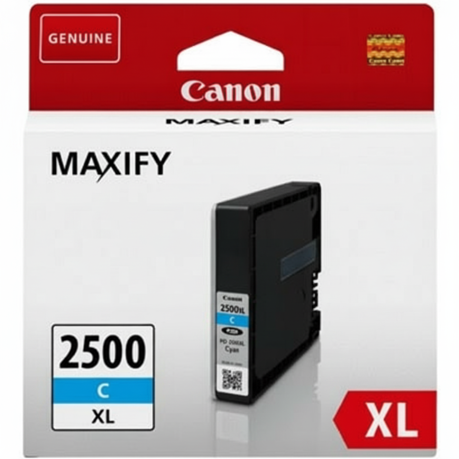 Original OEM Ink Cartridge Canon PGI-2500 XL C (9265B001) (Cyan)