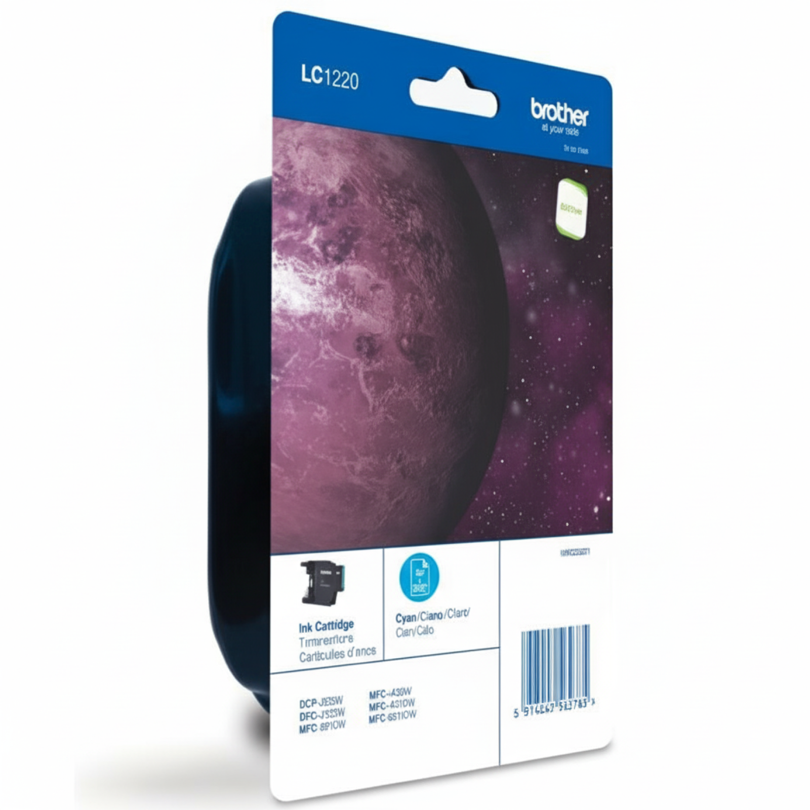 Original OEM Ink Cartridge Brother LC-1220 C (LC1220C) (Cyan)