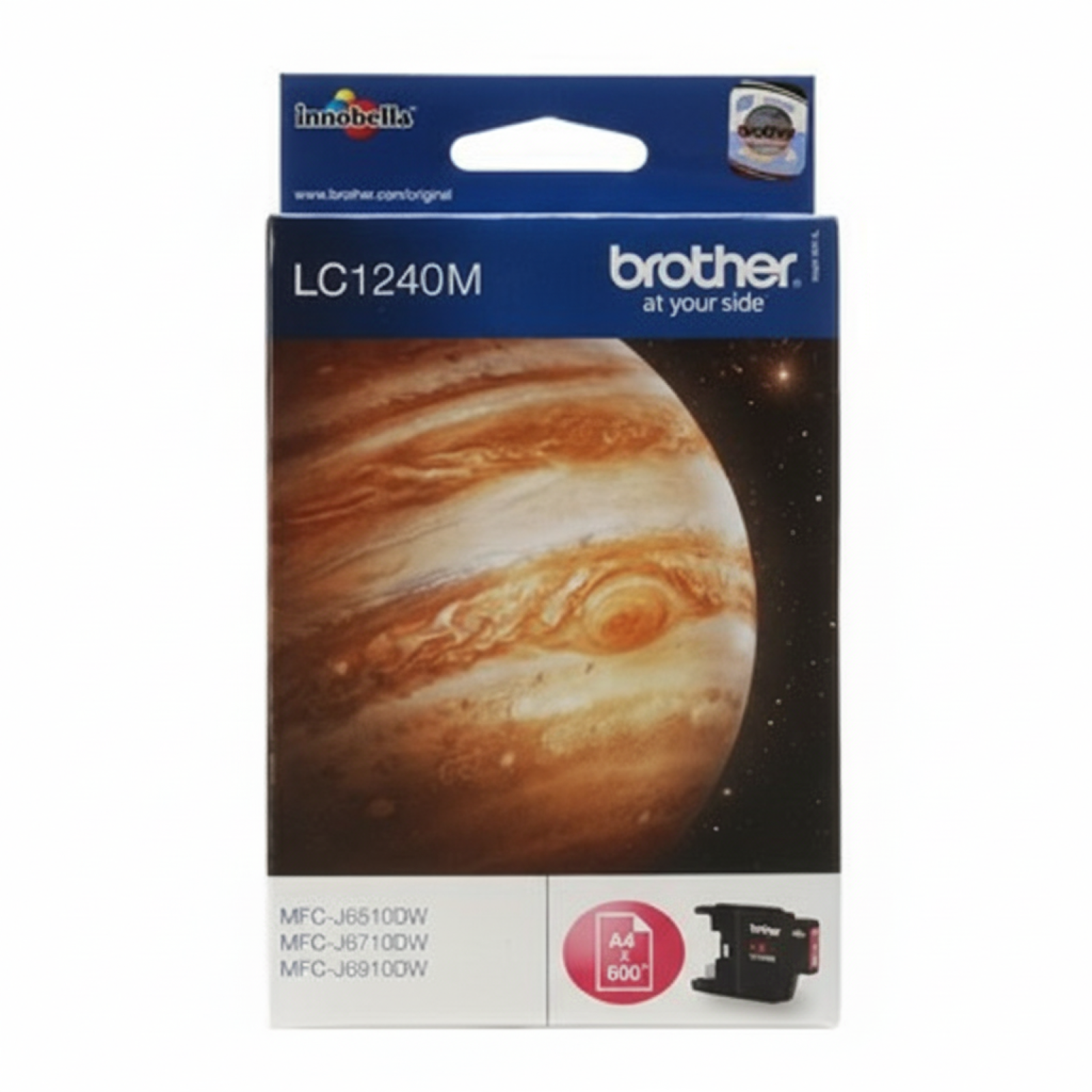 Original OEM Ink Cartridge Brother LC-1240 M (LC1240M) (Magenta)