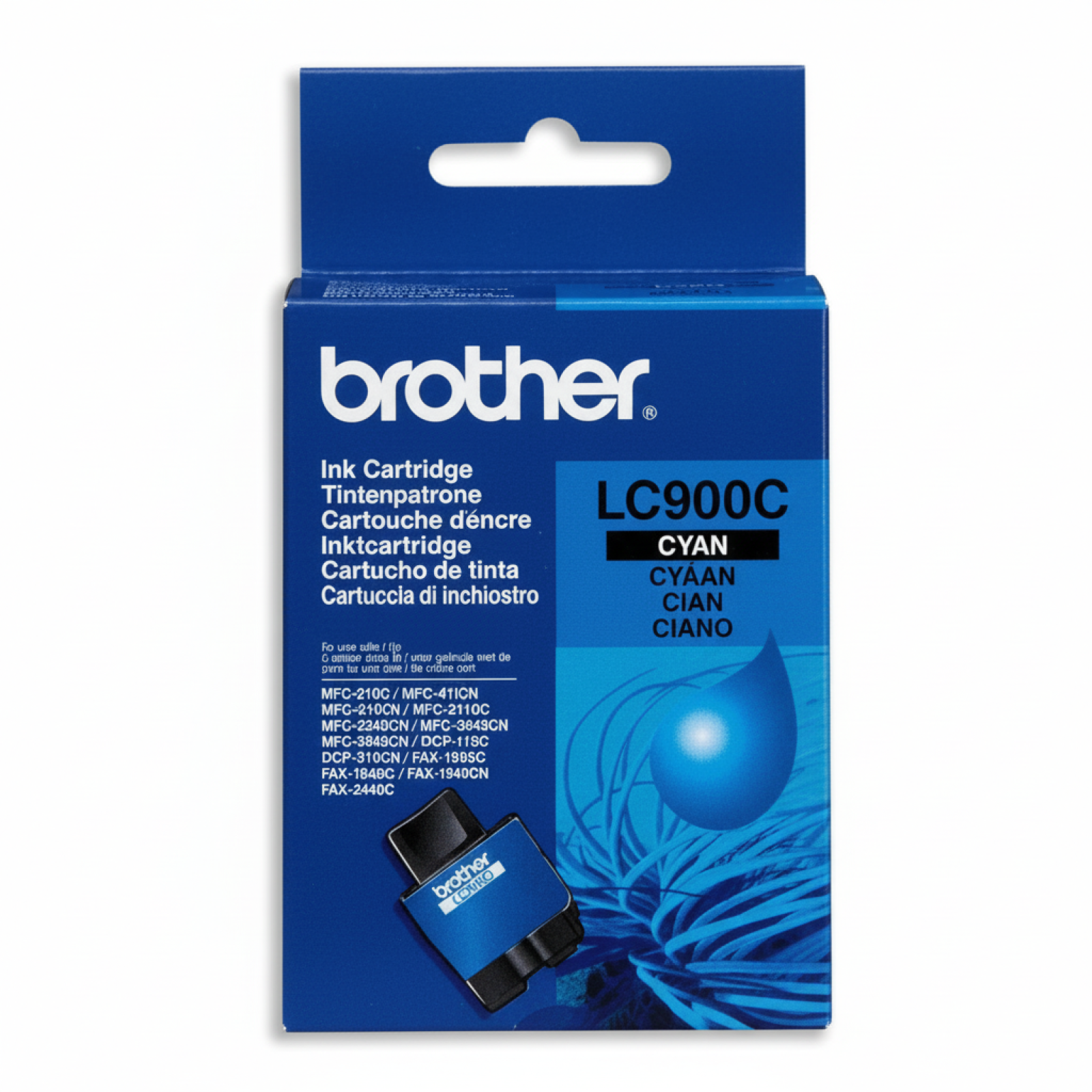Original OEM Ink Cartridge Brother LC-900 C (LC900C) (Cyan)