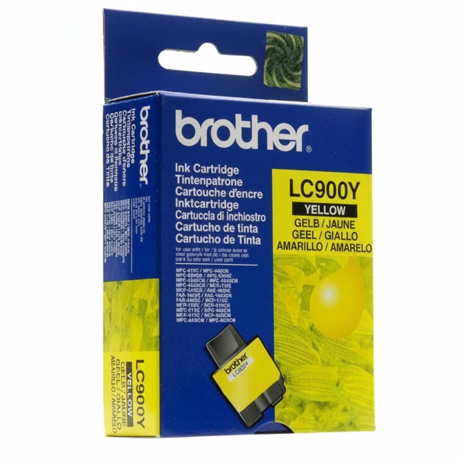 Original OEM Ink Cartridge Brother LC-900 Y (LC900Y) (Yellow)