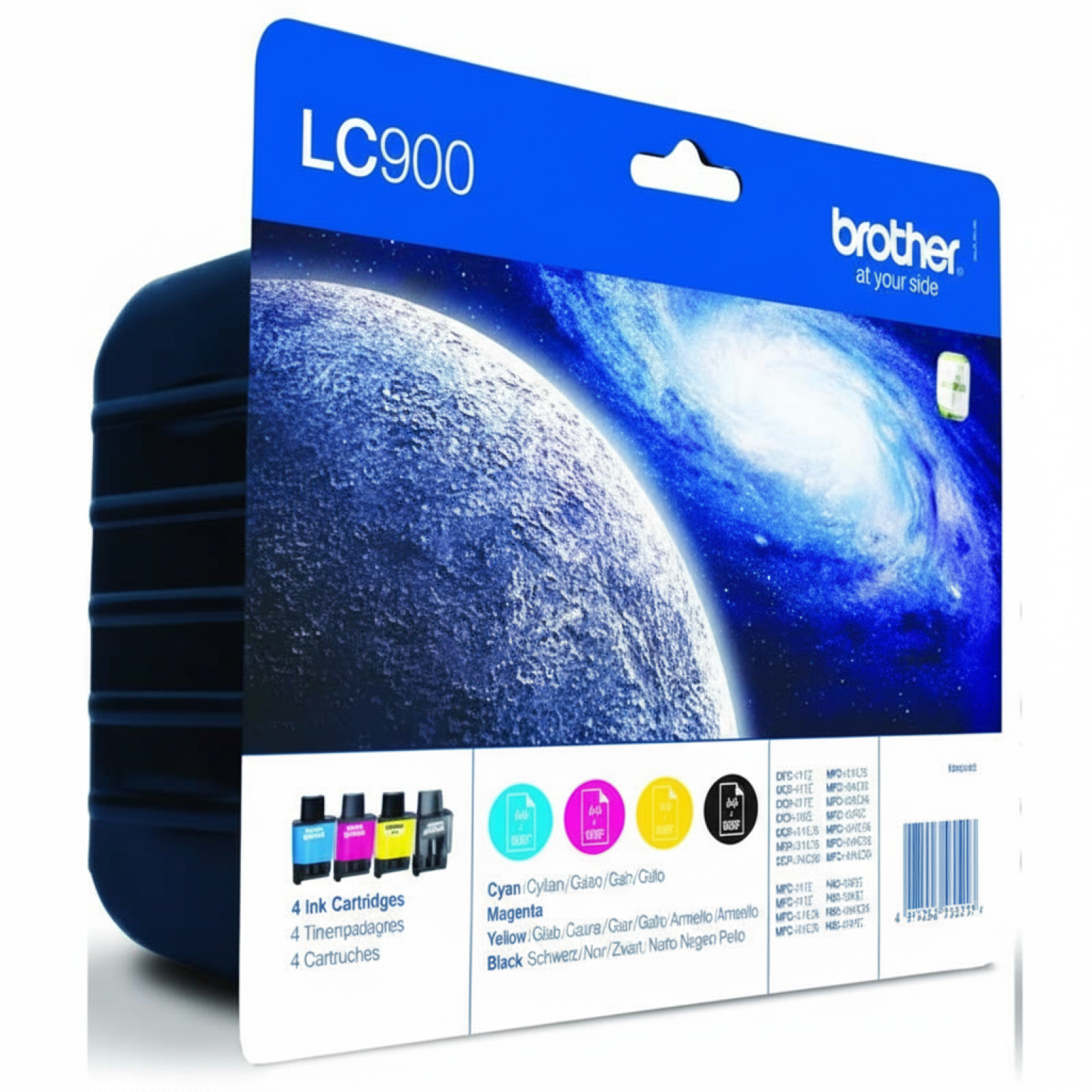 Original OEM Ink Cartridges Brother LC-900 CMYK (LC900VALBP) (multi pack)