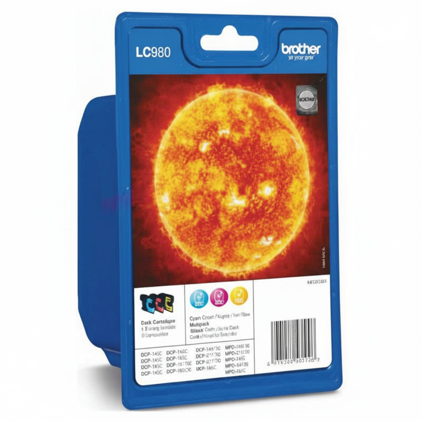 Original OEM Ink Cartridges Brother LC-980 CMY (LC980RBWBP) (3-pack)