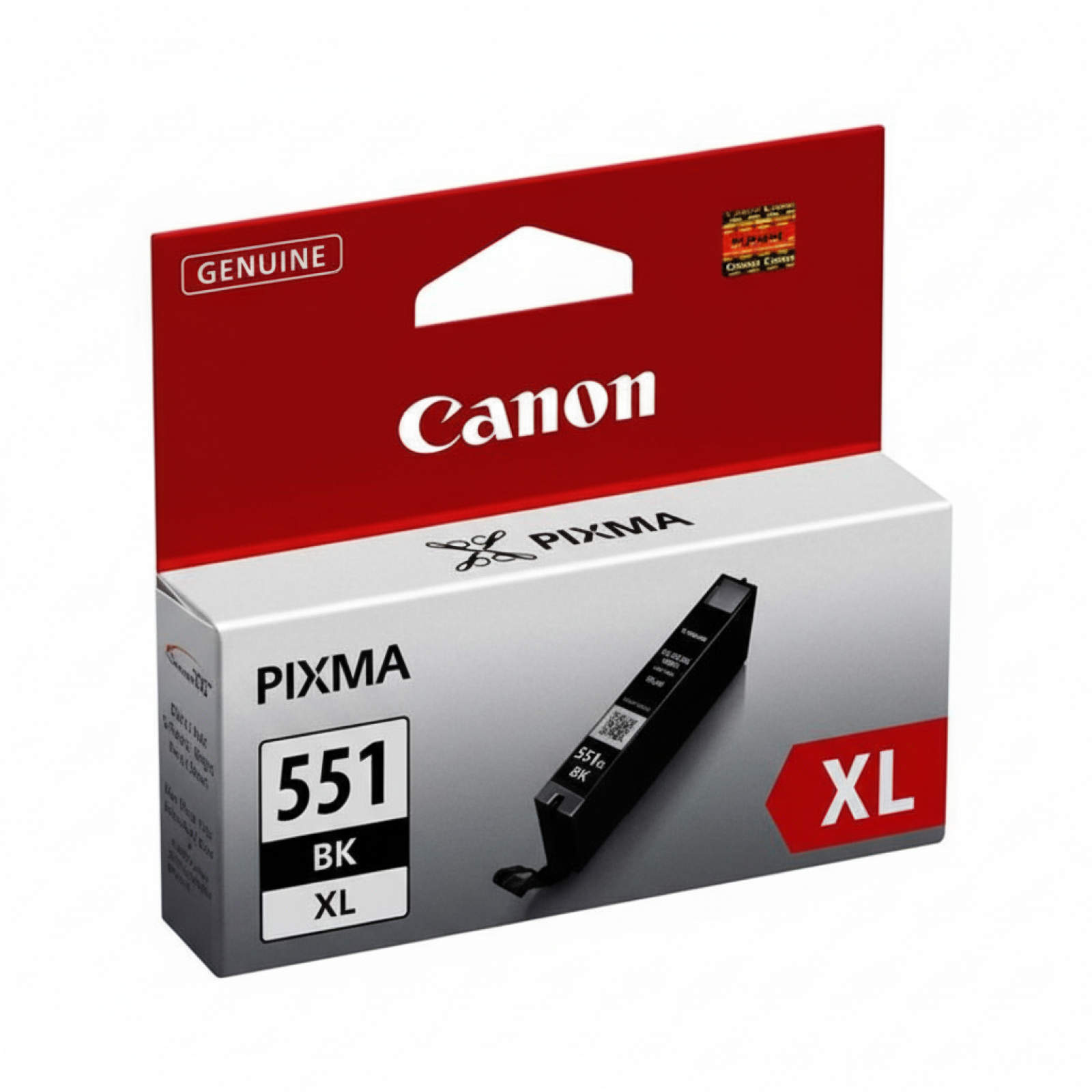 Original OEM Ink Cartridge Canon CLI-551 BK XL (6443B001) (Black Photo)