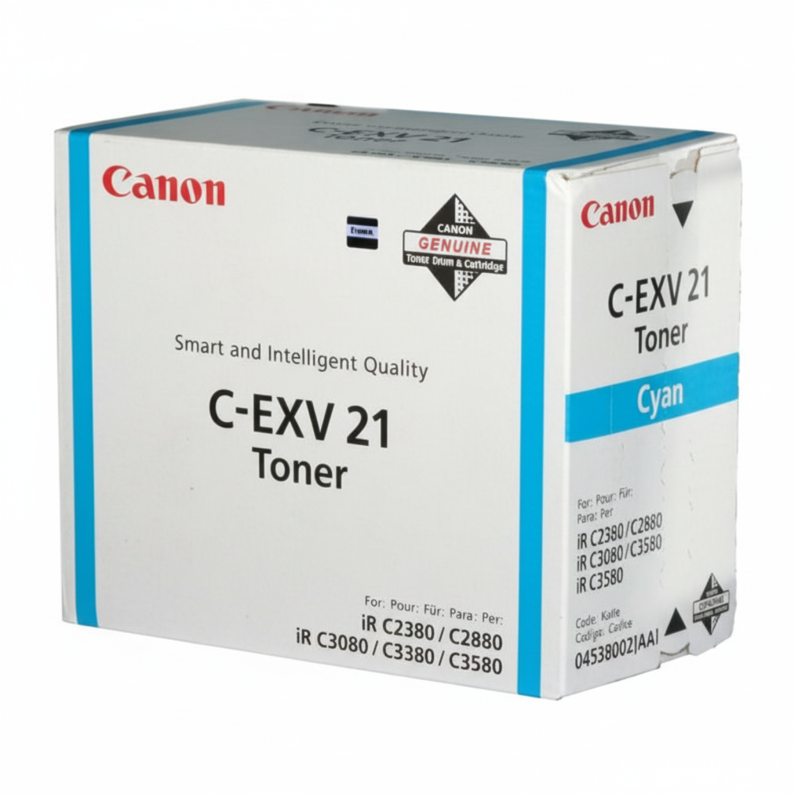 Original OEM Toner Canon C-EXV 21 C (0453B002) (Cyan)
