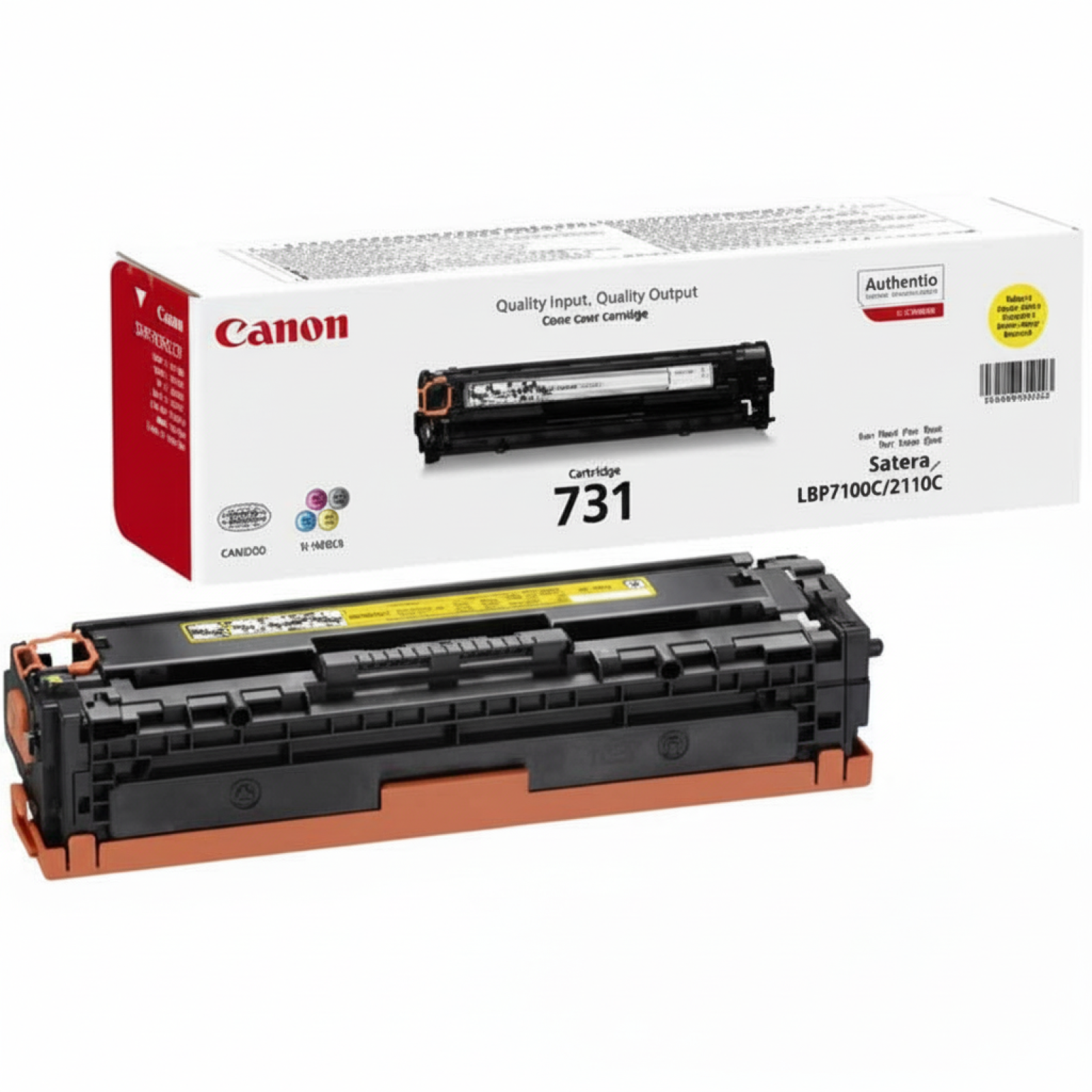 Original OEM Toner Canon CRG-731 Y (6269B002) (Yellow)