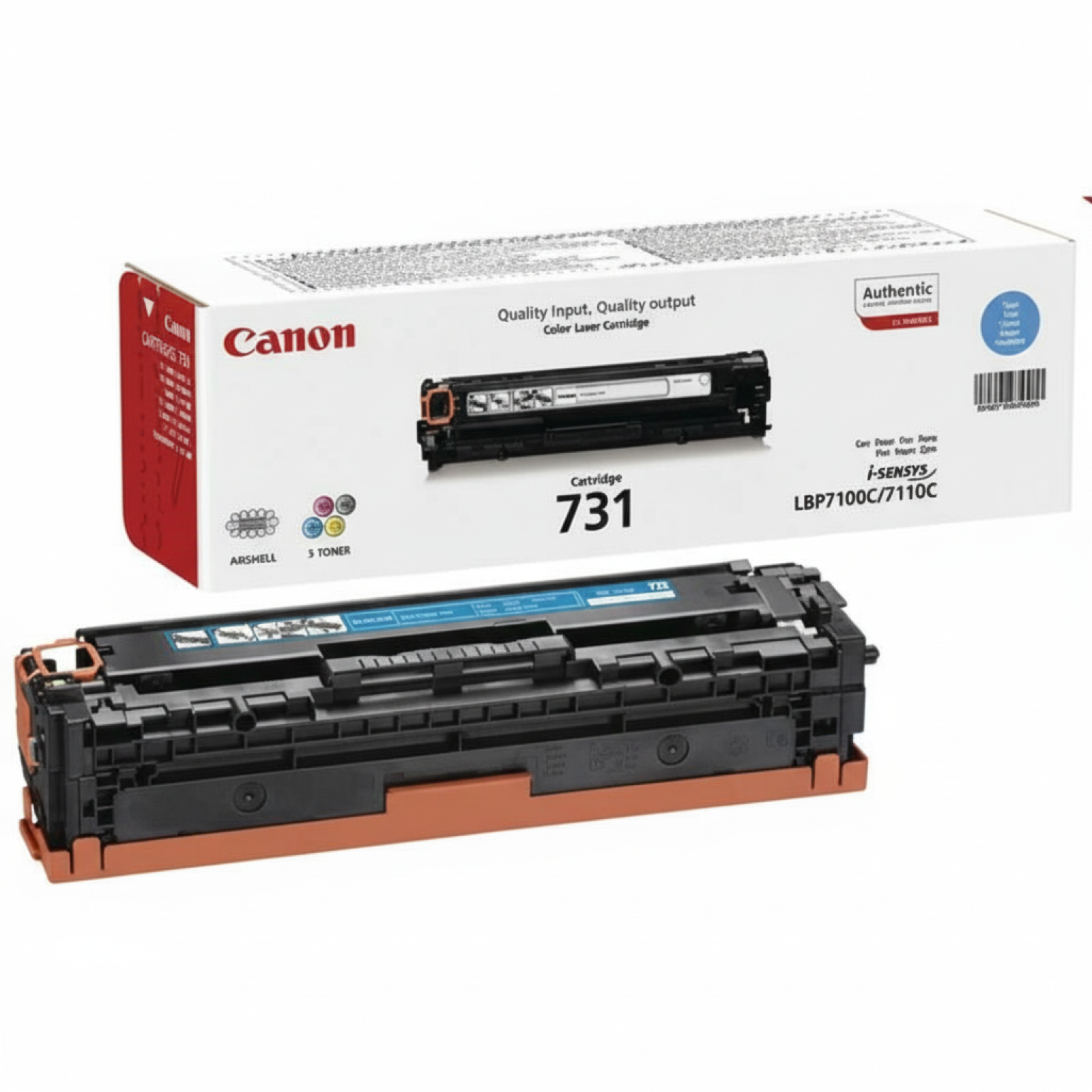 Original OEM Toner Canon CRG-731 C (6271B002) (Cyan)