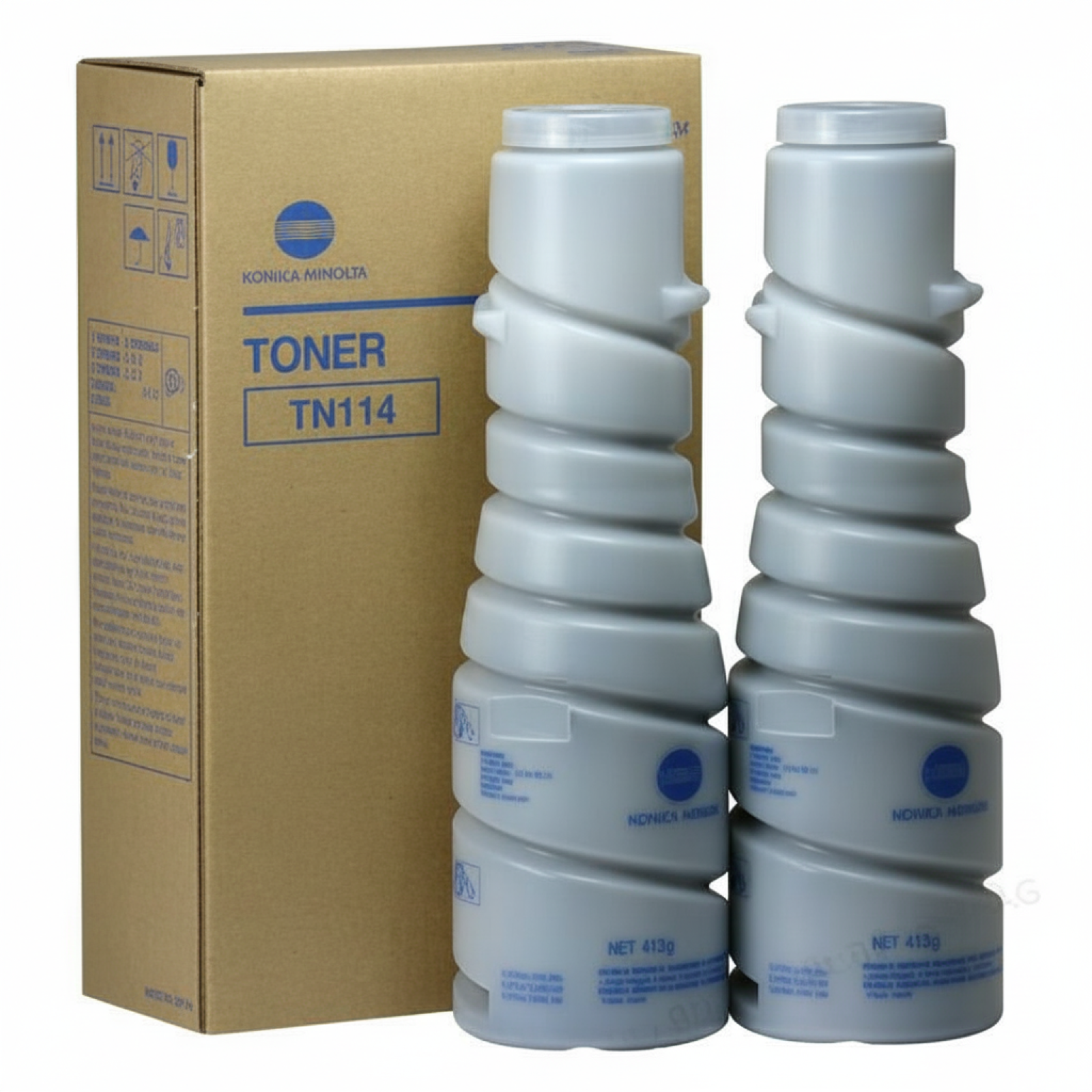 Original OEM Toners KM TN-114 (TN114, 106B, 8937784) (Black) (2-pack)