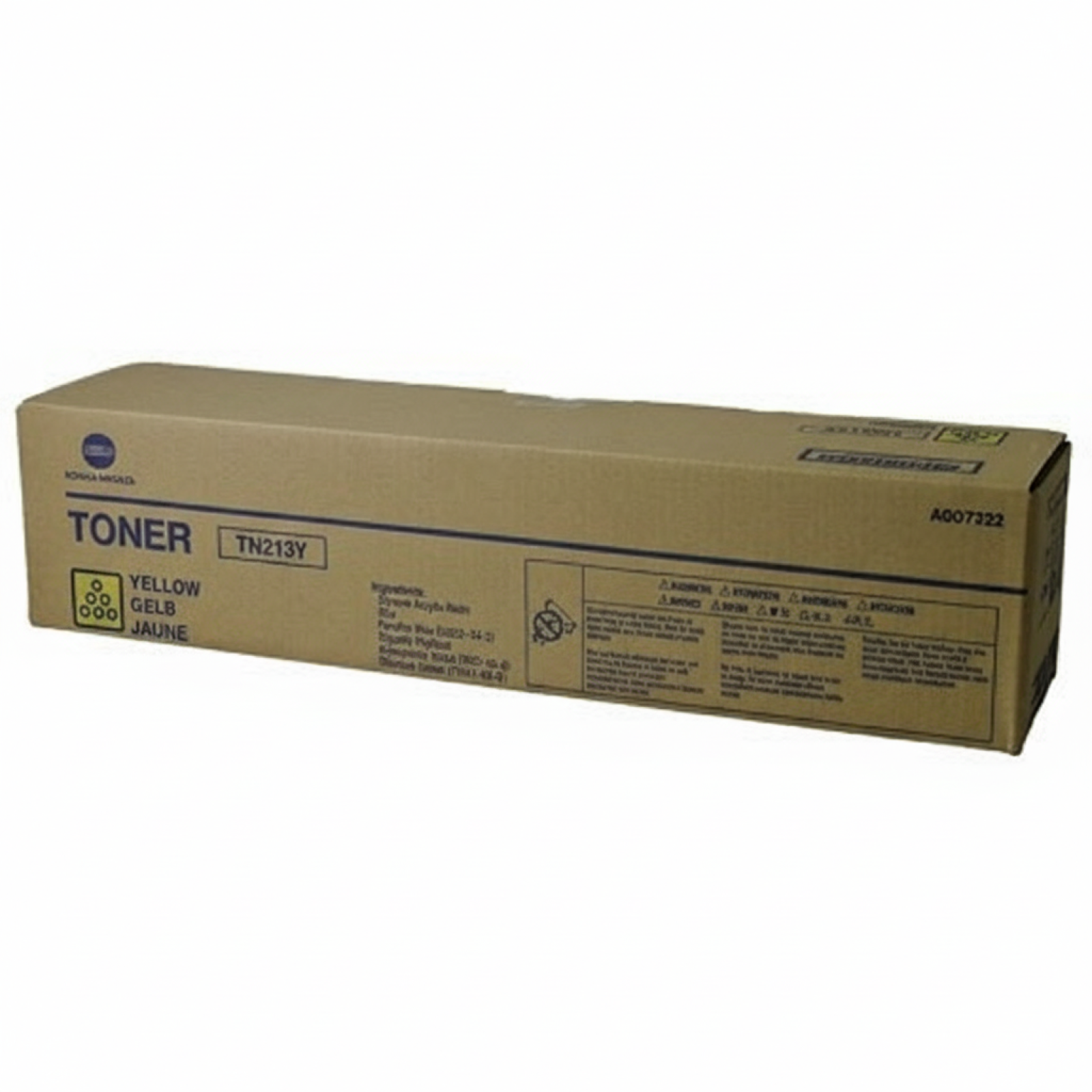 Original OEM Toner KM TN-213Y (A0D7252) (Yellow)