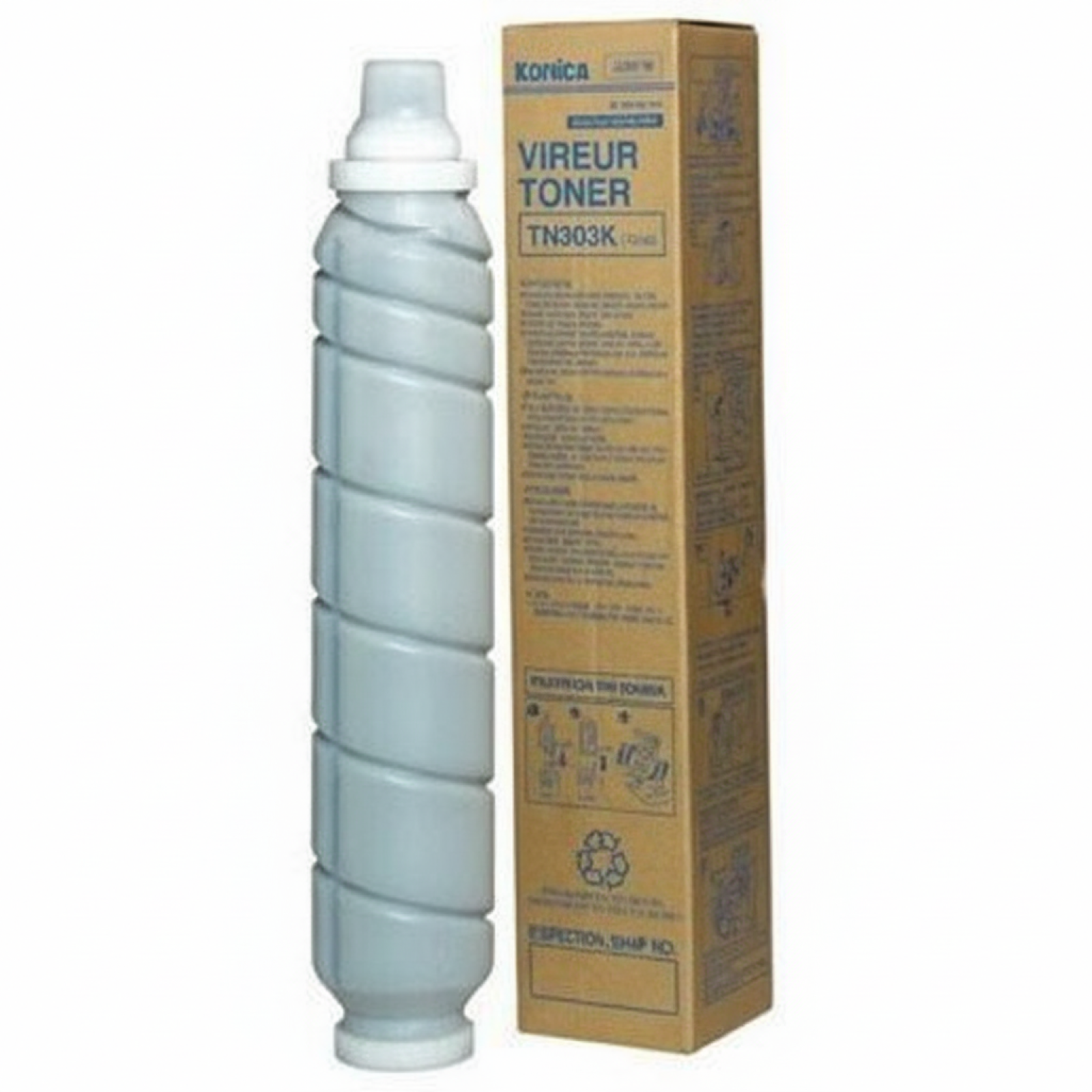Original OEM Toner KM TN-303K (TN303K) (Black)