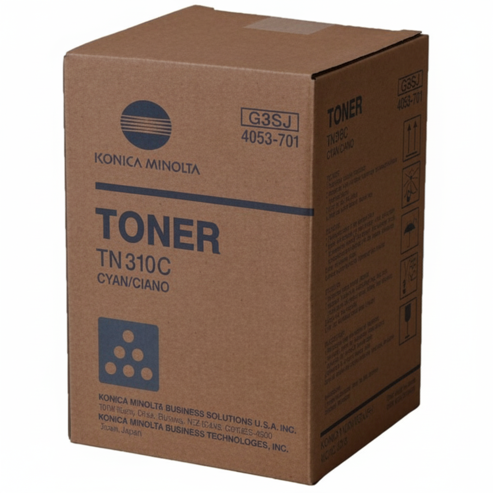 Original OEM Toner KM TN-310C (TN310C) (Cyan)