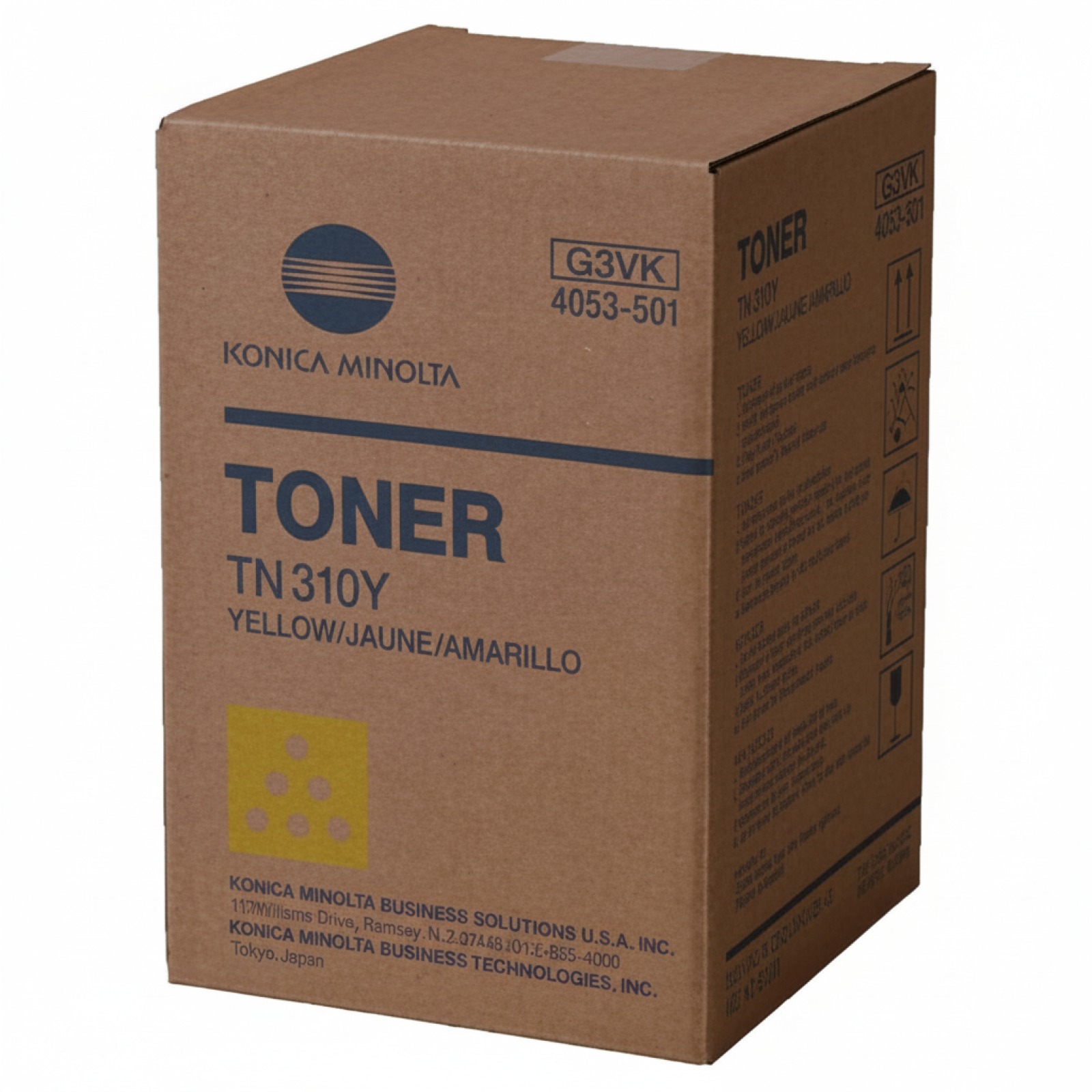 Original OEM Toner KM TN-310Y (TN310Y) (Yellow)
