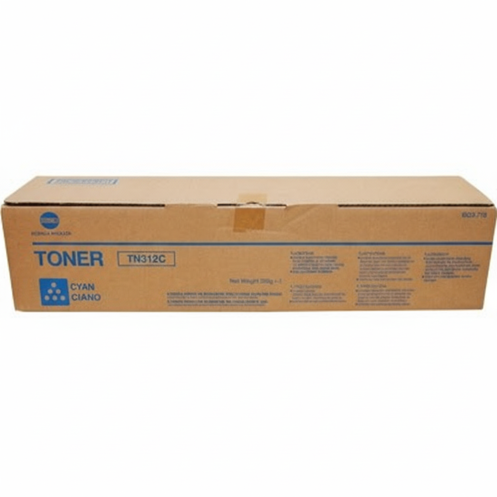 Original OEM Toner KM TN-312C (TN312C) (Cyan)