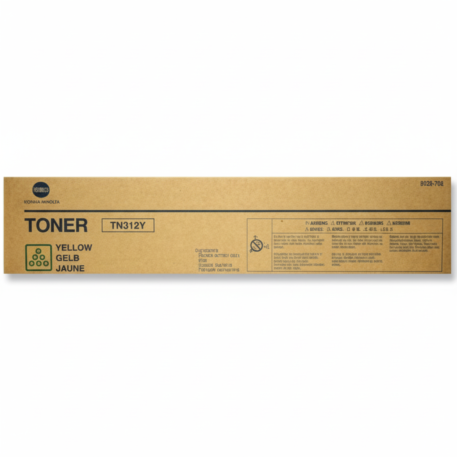 Original OEM Toner KM TN-312Y (TN312Y) (Yellow)