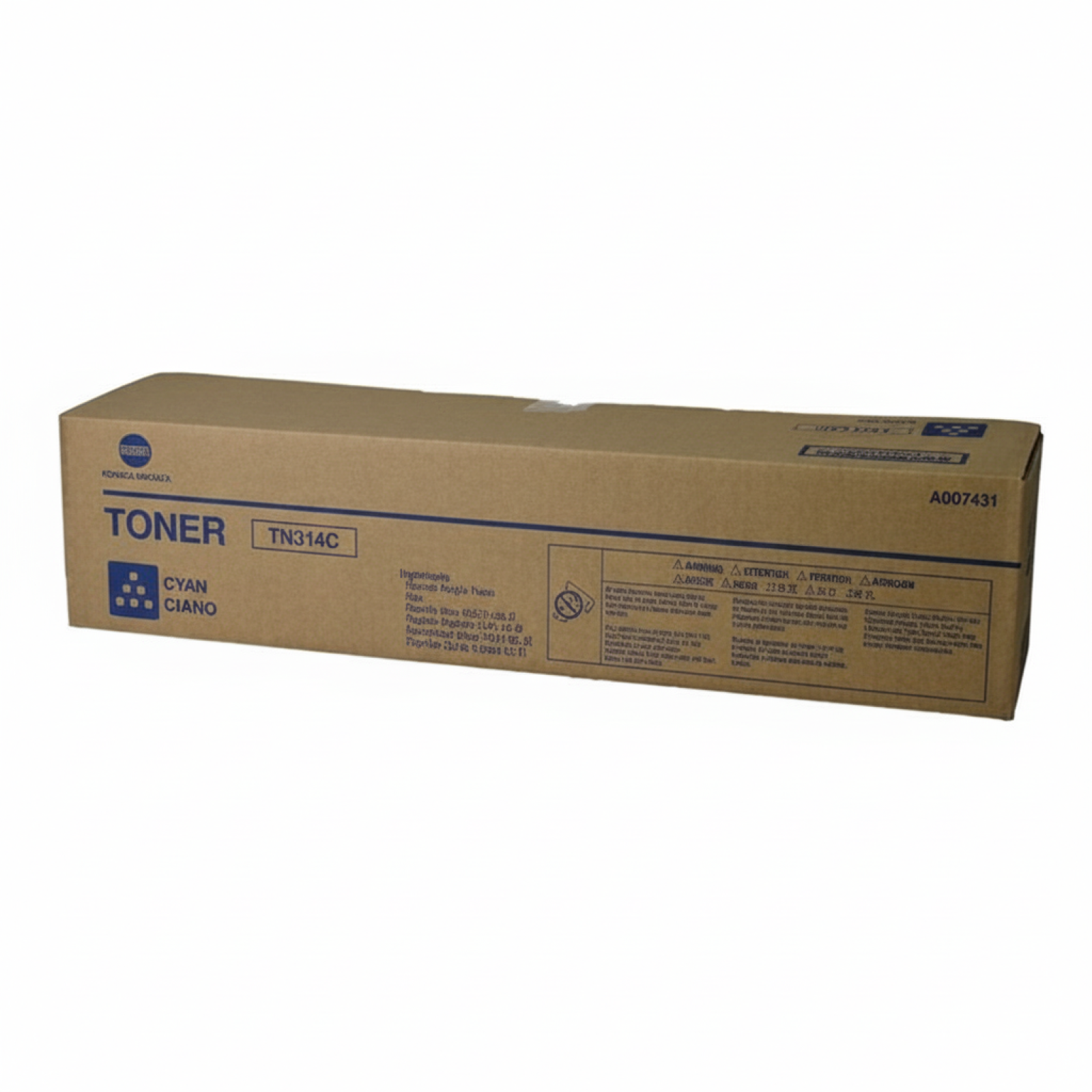Original OEM Toner KM TN-314C (TN314C) (Cyan)