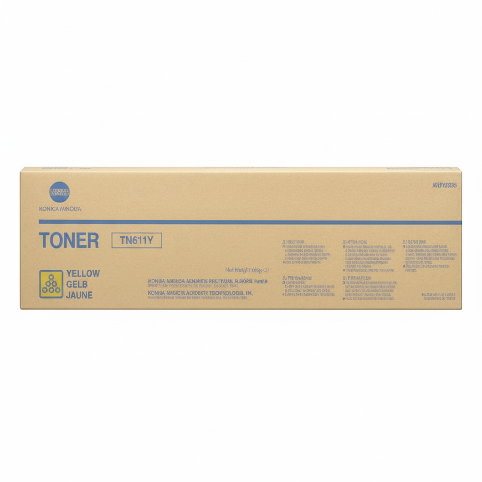 Original OEM Toner KM TN-611Y (TN611Y) (Yellow)