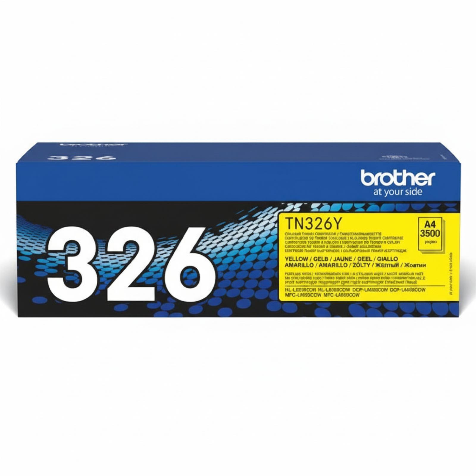 Original OEM Toner Brother TN-326Y (TN326Y) (Yellow)