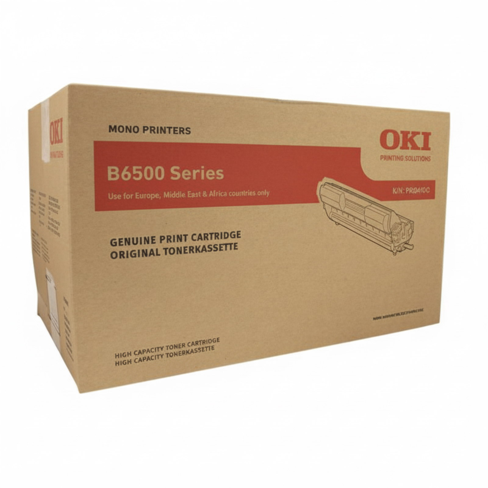 Original OEM Toner Oki B6500 (9004462) (Black)