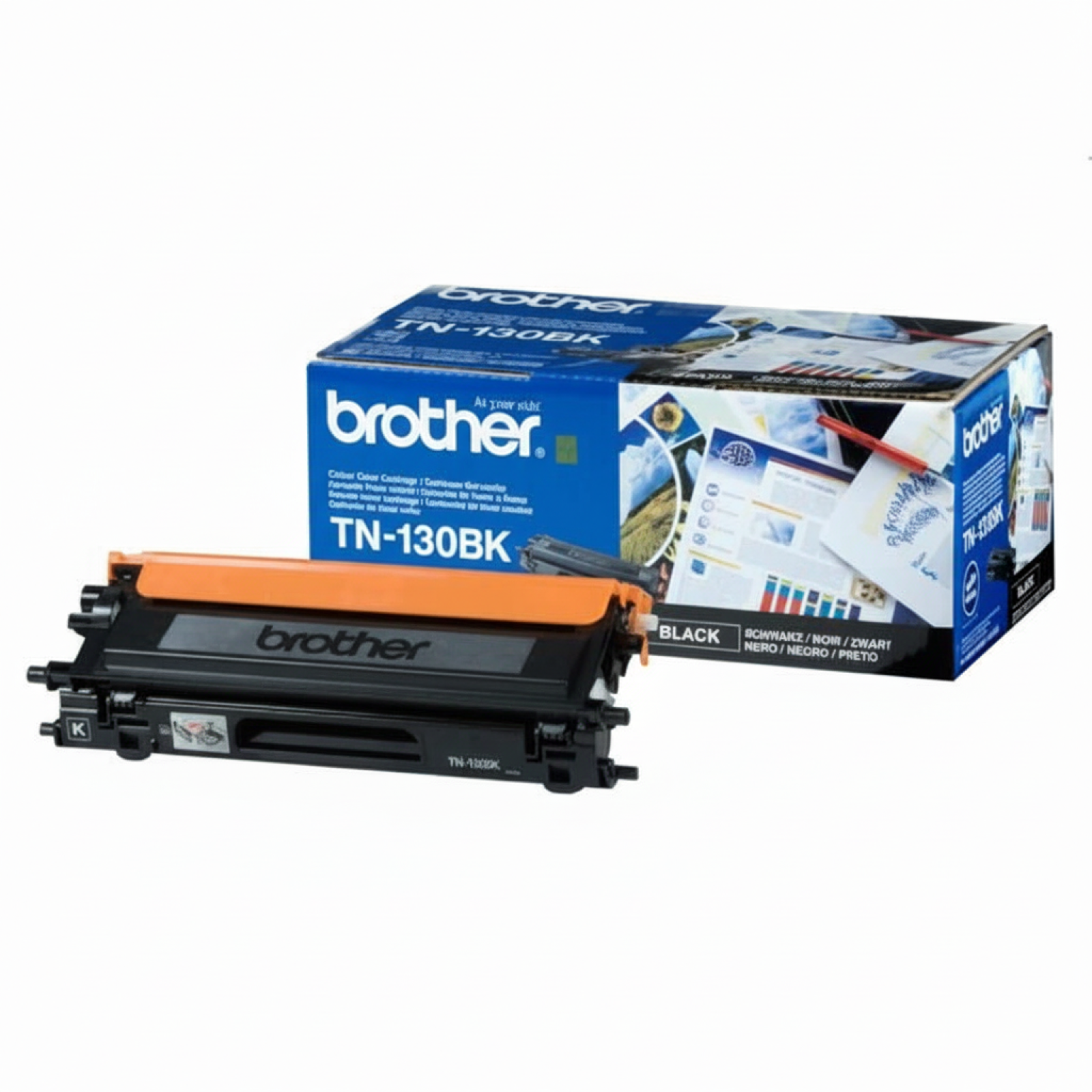 Original OEM Toner Brother TN-130BK (TN130BK) (Black)