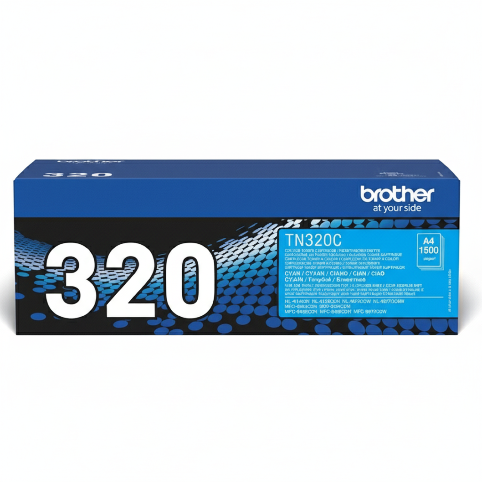 Original OEM Toner Brother TN-320C (TN320C) (Cyan)