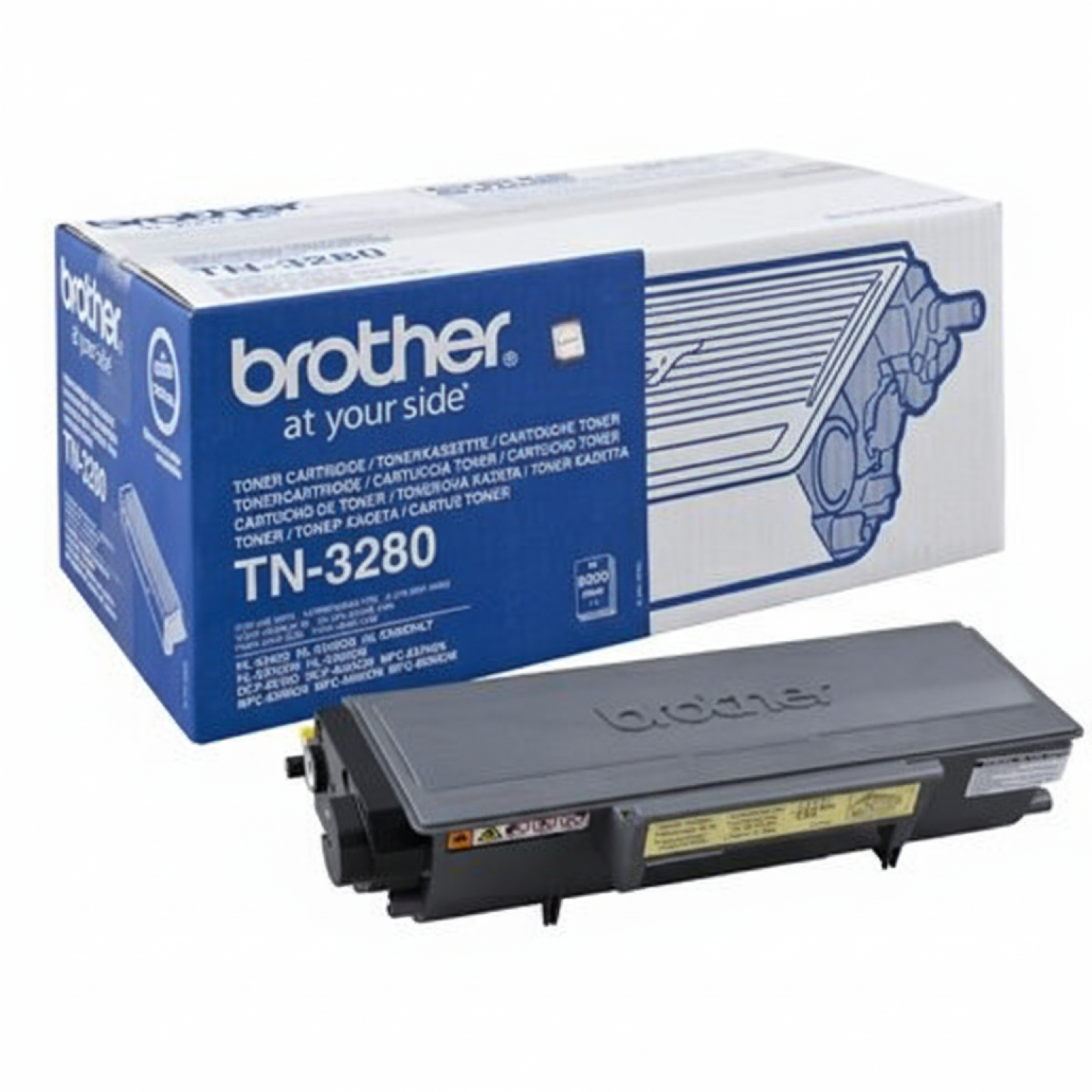 Original OEM Toner Brother TN-3280 (TN3280) (Black)