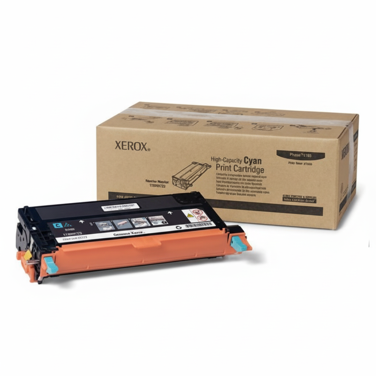 Original OEM Toner Xerox 6180 6k (113R00723) (Cyan)