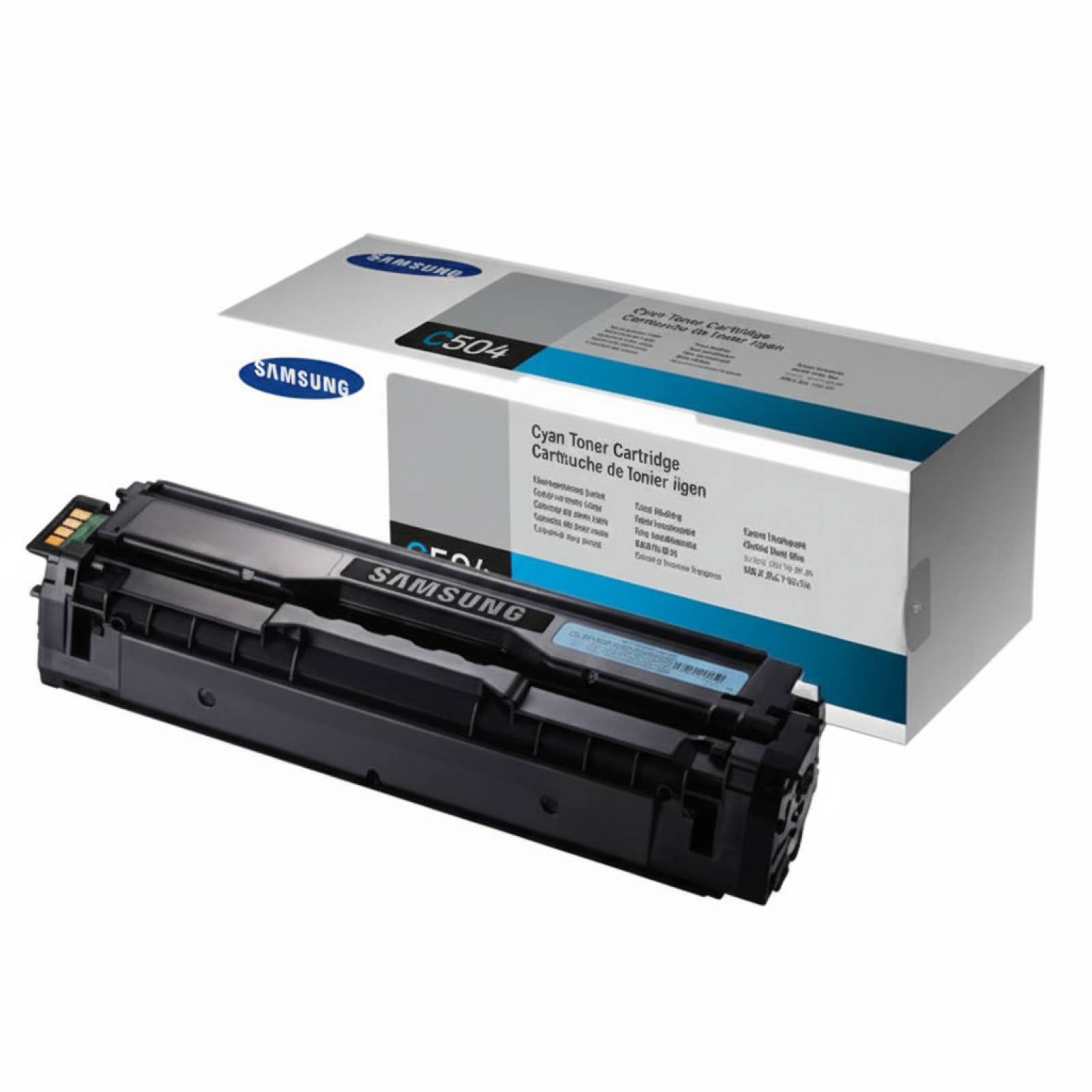 Original OEM Toner Samsung CLT-C504S (SU025A) (Cyan)