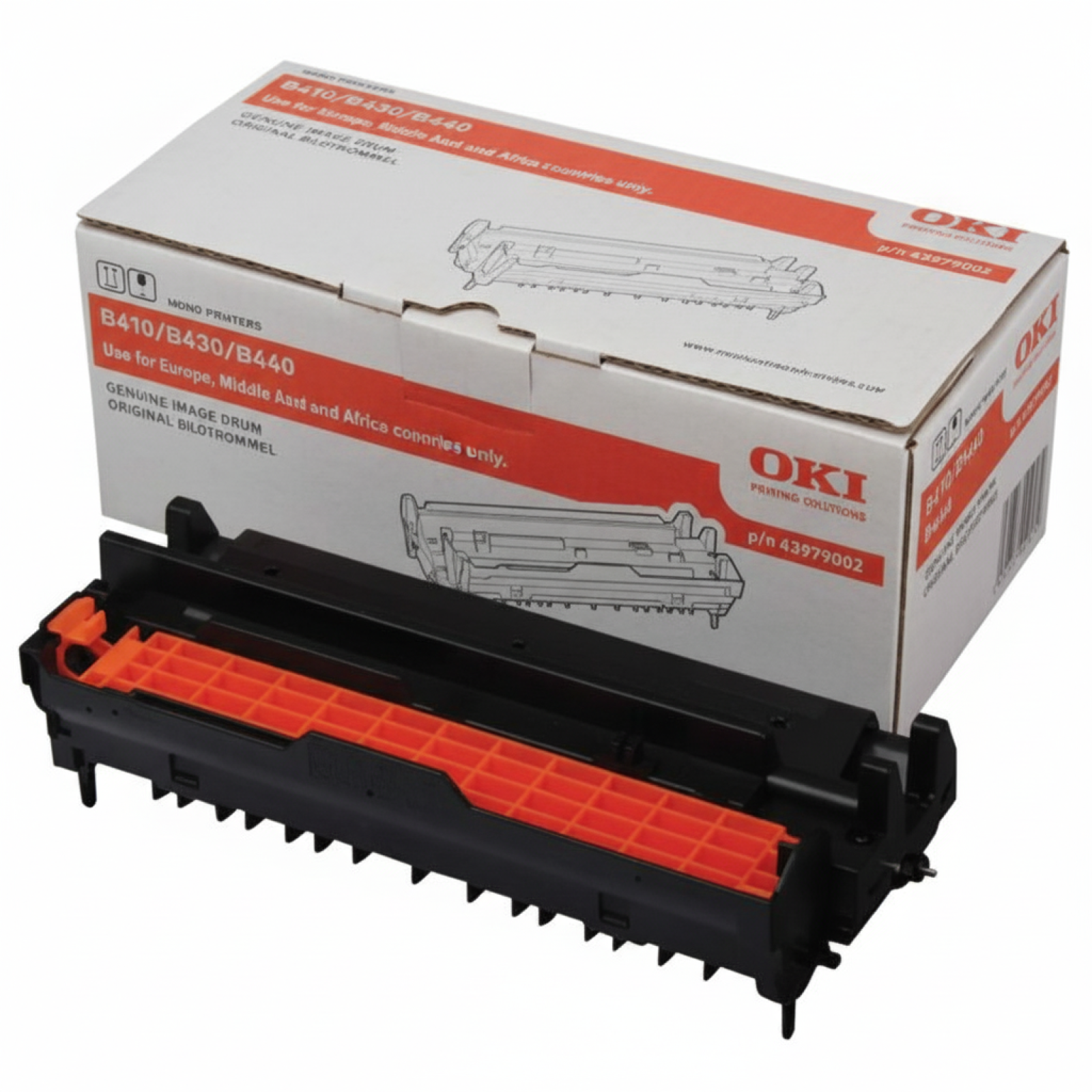 Original OEM Drum Unit Oki B410 430 (43979002) (Black)