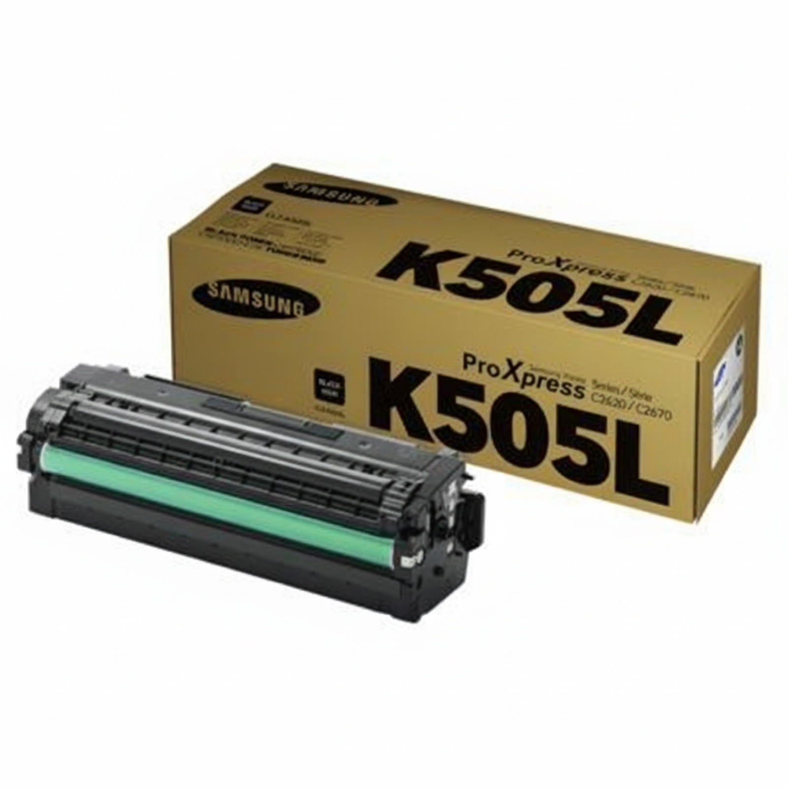 Original OEM Toner Samsung CLT-K505L (SU168A) (Black)
