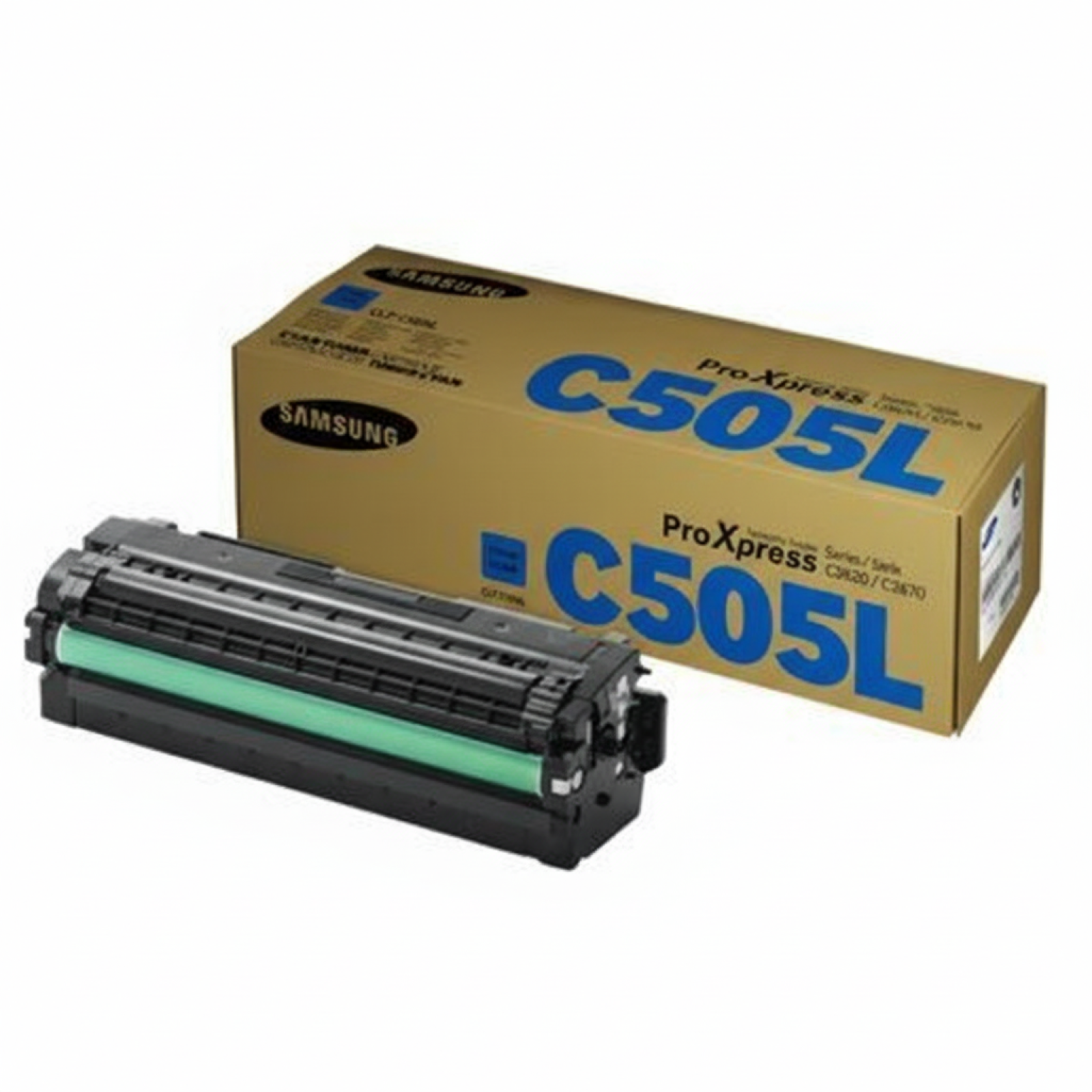 Original OEM Toner Samsung CLT-C505L (SU035A) (Cyan)