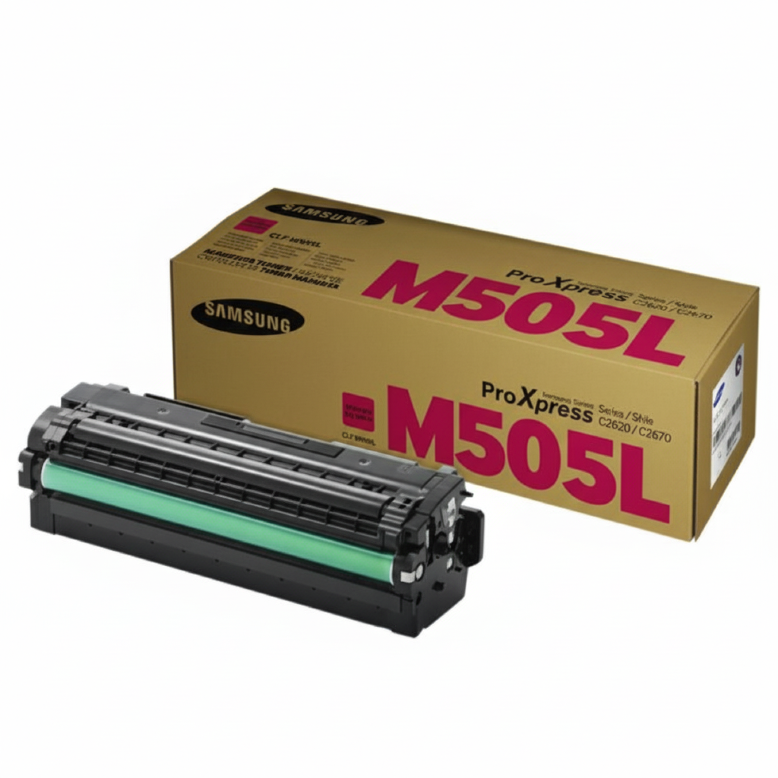 Original OEM Toner Samsung CLT-M505L (SU302A) (Magenta)