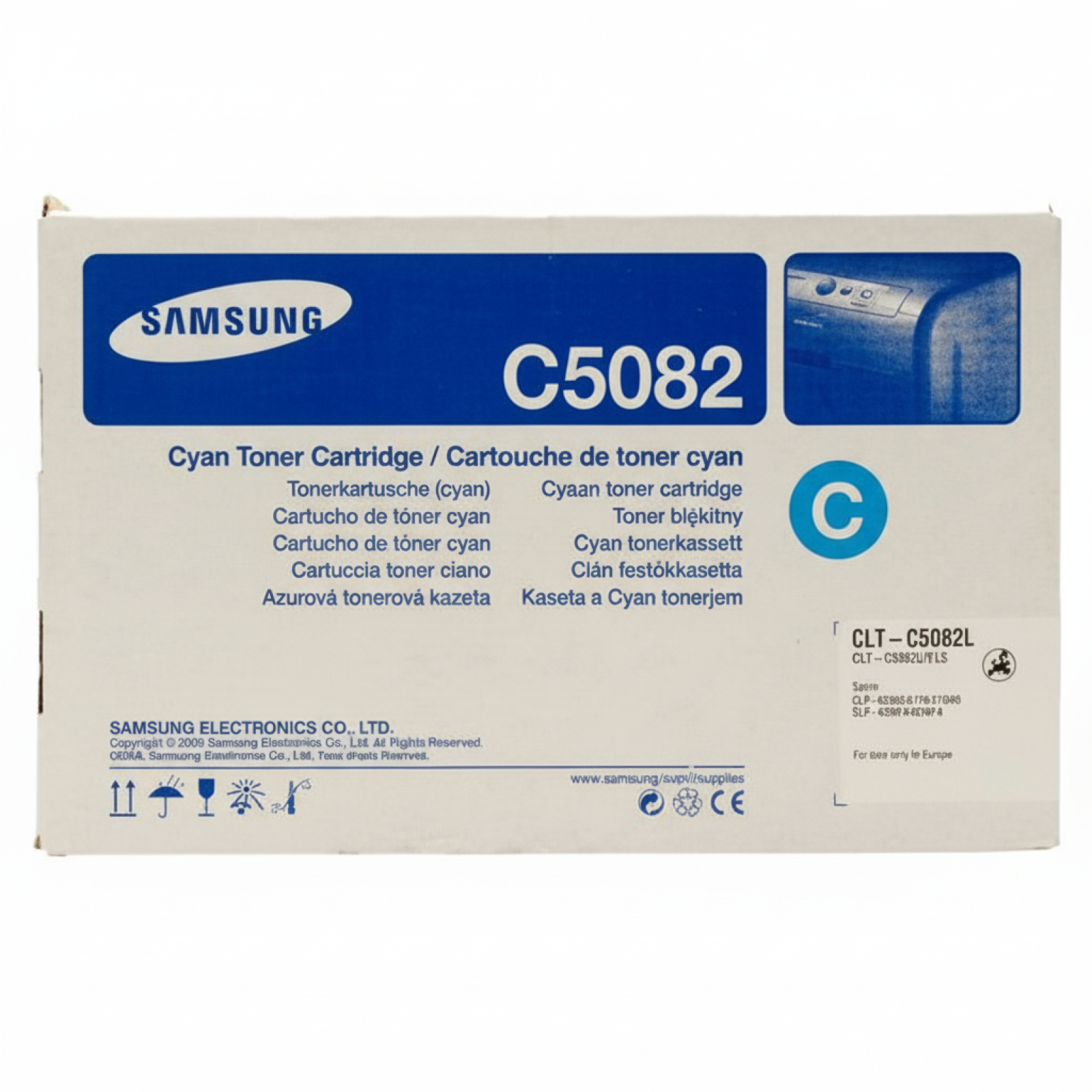 Original OEM Toner Samsung CLT-C5082L 4K (SU055A) (Cyan)